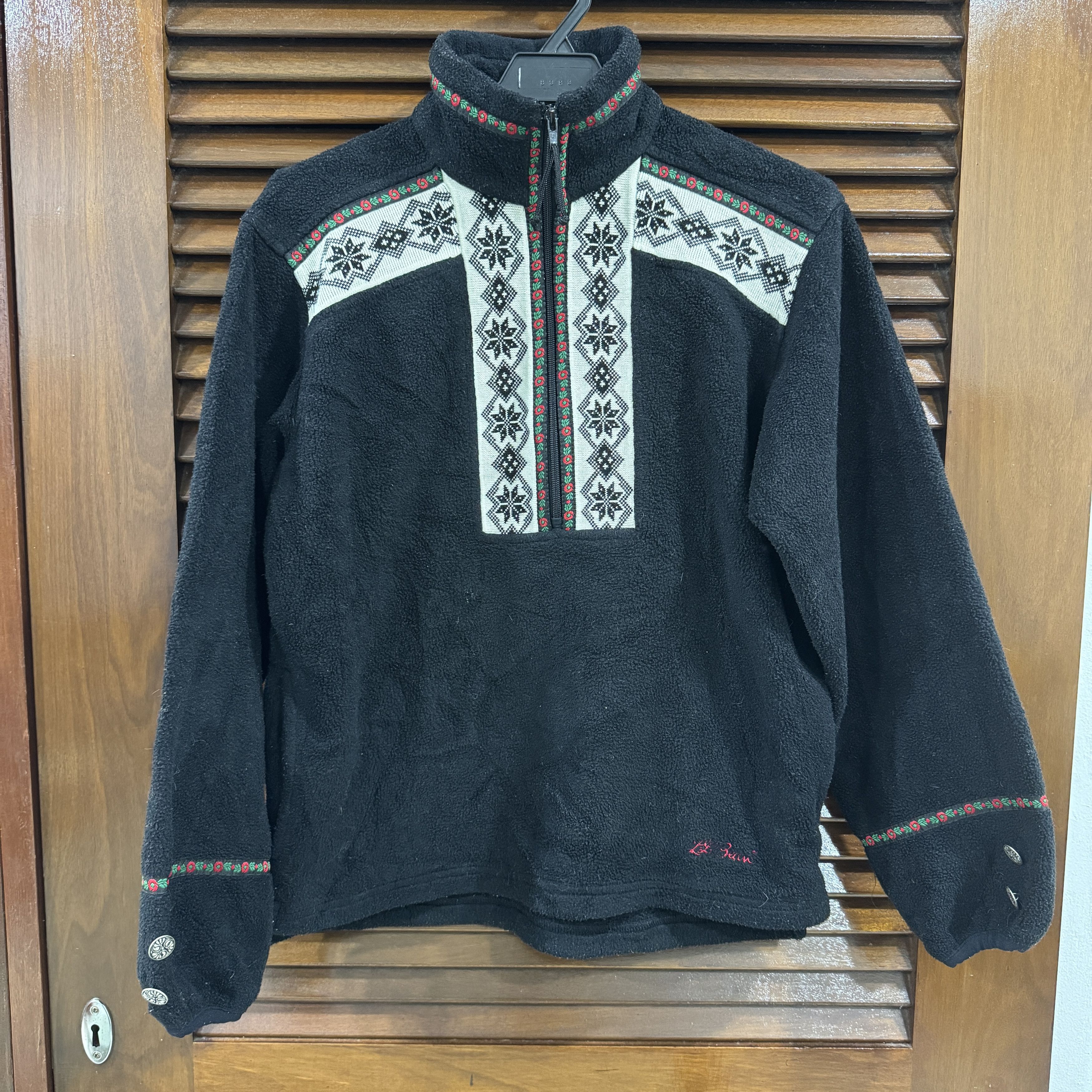 L.L. Bean Vintage L.L.Bean Nordic Fleece Pullover Size S / US 4 / IT 40 - 1 Thumbnail