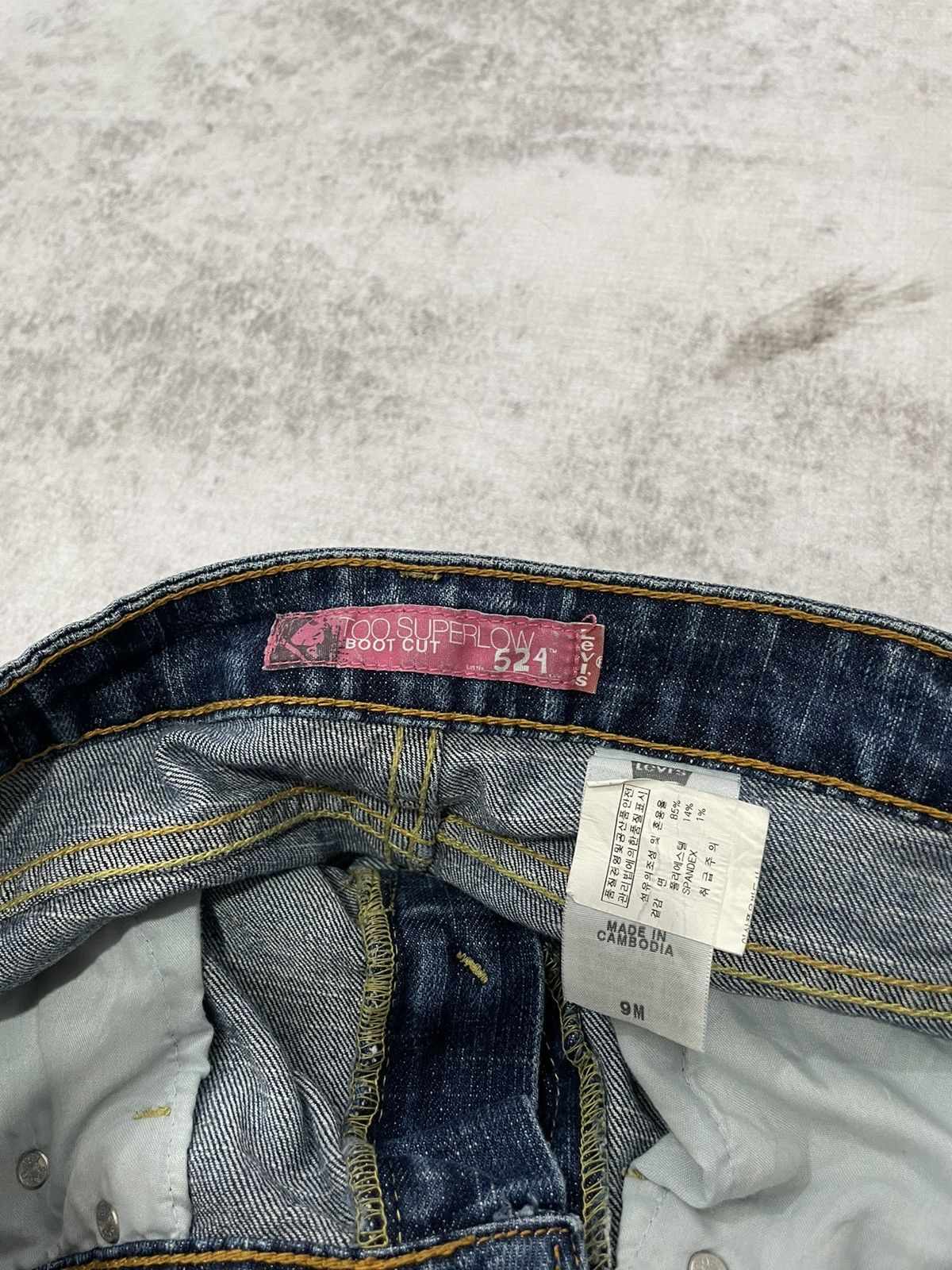Hysteric Glamour × If Six Was Nine × Le Grande Bleu (L.G.B.) 2000s levis japan bootcut wash denim y2k style Size US 30 / EU 46 - 4 Thumbnail