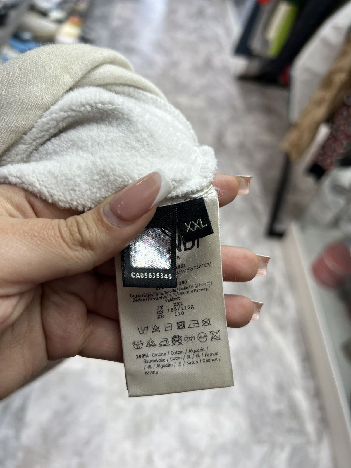 Fendi Fendi Monogram Hoodie Size US XXL / EU 58 / 5 - 9 Thumbnail