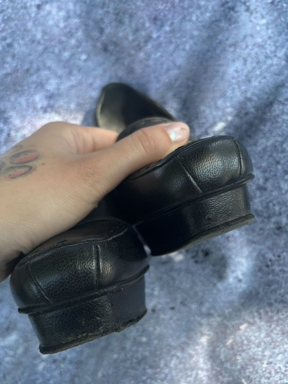 Genuine Leather RARE❗️ VERSACE MEDUSA LEATHER HEELS Boots Court Shoes Pumps Size US 7 / IT 37 - 8 Thumbnail