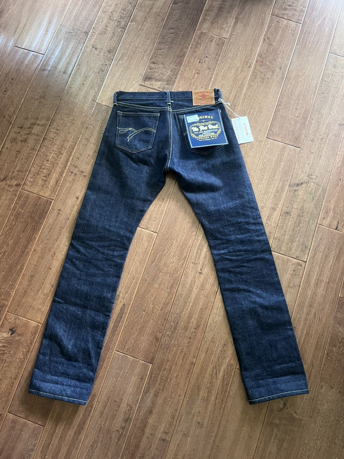 The Flat Head 3001 14.5oz Selvedge Jean Size US 30 / EU 46 - 7 Thumbnail