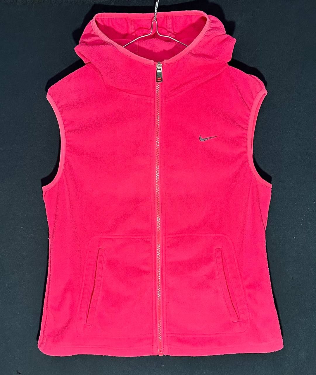 Nike Nike athletic dept sleeveless vest fleece 90s y2k style Size L / US 10 / IT 46 - 3 Thumbnail