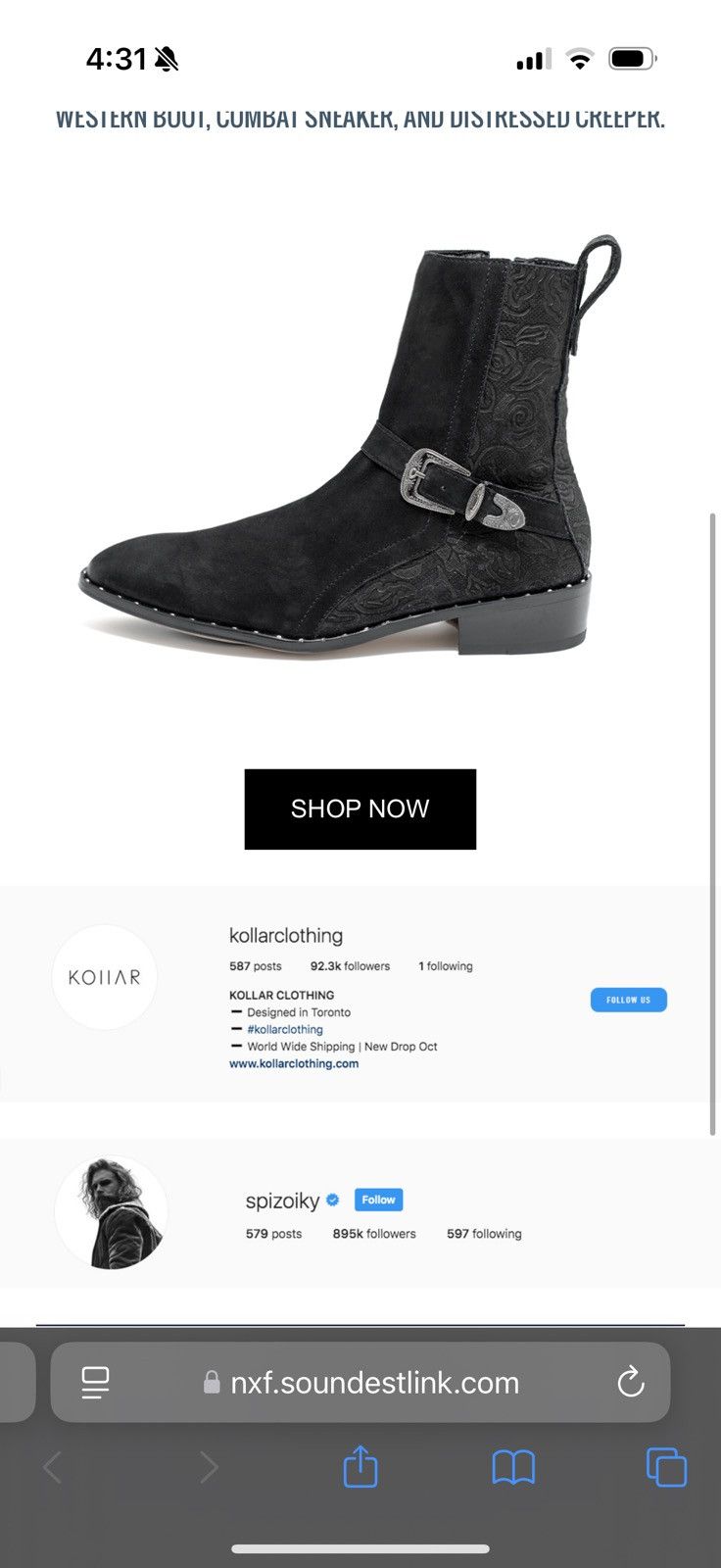 Kollar Clothing Kollar x Spizoiky Size US 12 / EU 45 - 9 Thumbnail