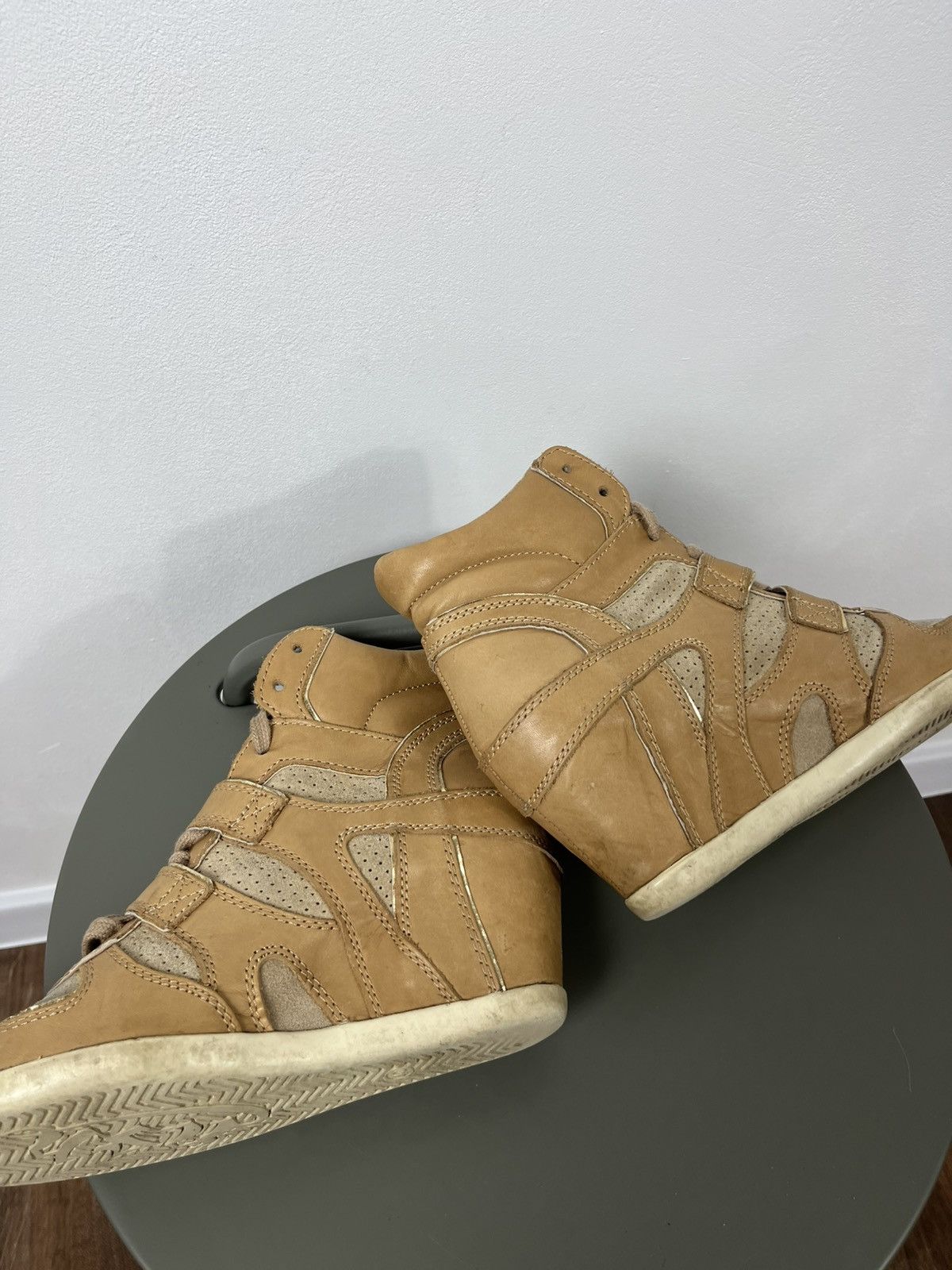 ASH Vintage ASH wedge sneakers beige brown size 40 Size US 9 / IT 39 - 14 Thumbnail