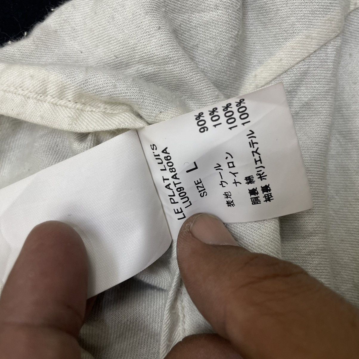 Beauty Beast × Yohji Yamamoto Japanese Brand LPL Le PlAt Luis Jacket Style Yohji Yamamoto Size US M / EU 48-50 / 2 - 7 Thumbnail