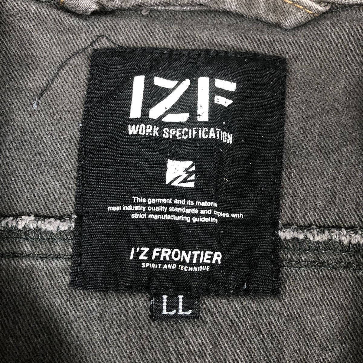 Japanese Brand IZ Frontier Workers Jacket Japanese Brand Size US L / EU 52-54 / 3 - 4 Thumbnail