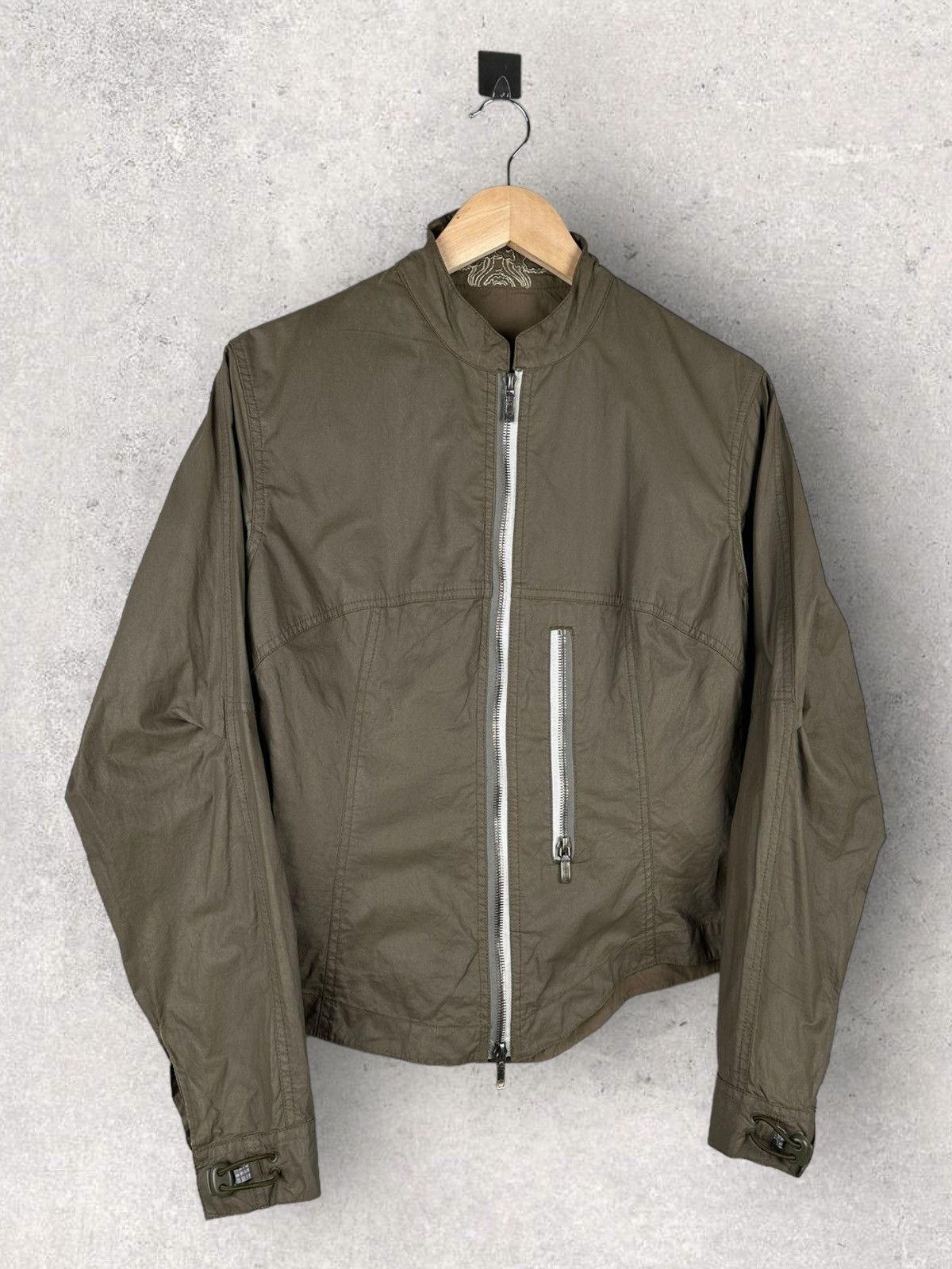image of Maharishi Ripstop Light Jacket Japanese Style Streetwear in Khaki Raw, Women's (Size XL)