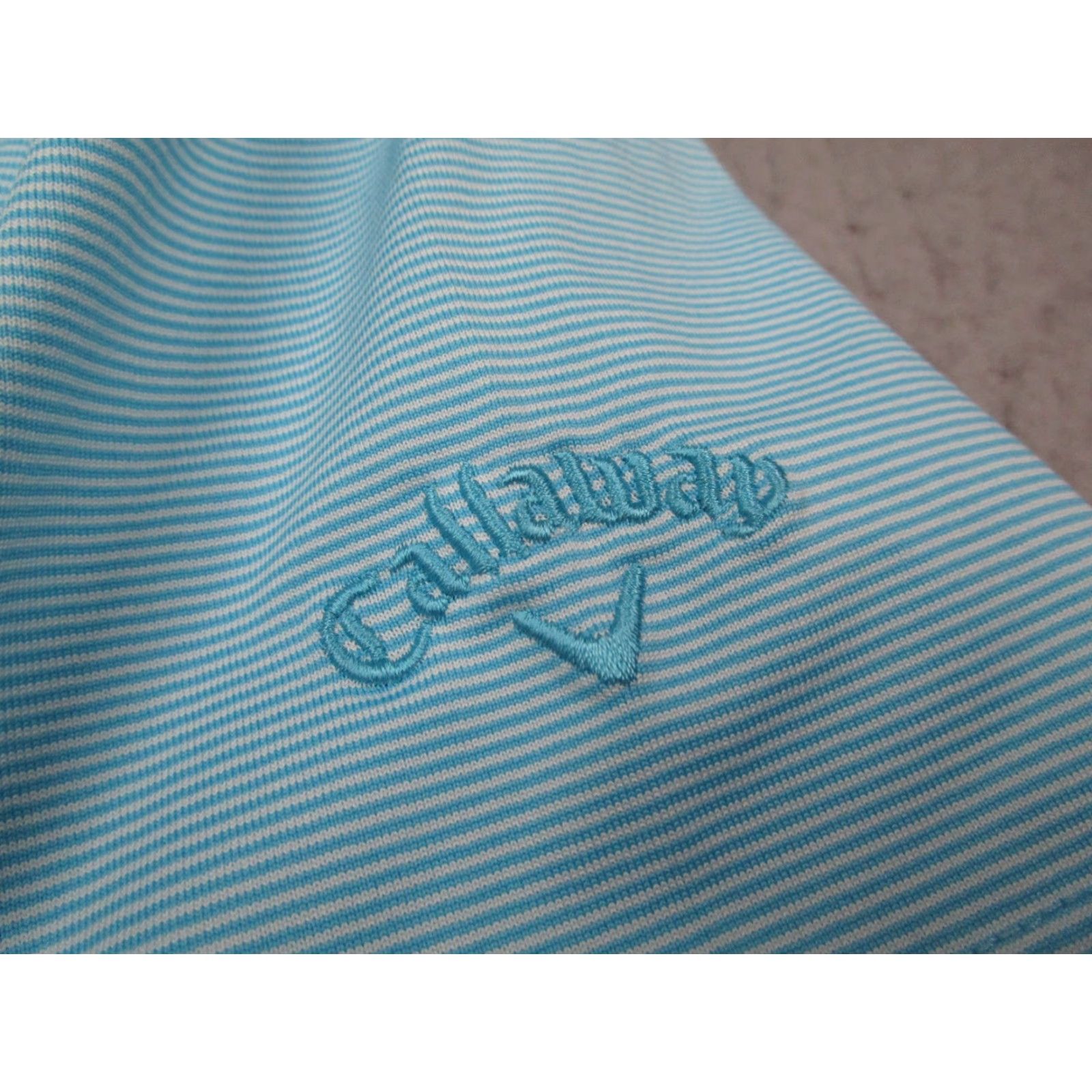 Callaway CALLAWAY Polo Shirt Mens 2XL Blue Opti Dri Short Sleeve Performance Golf Polo Shirt Size US XXL / EU 58 / 5 - 4 Thumbnail