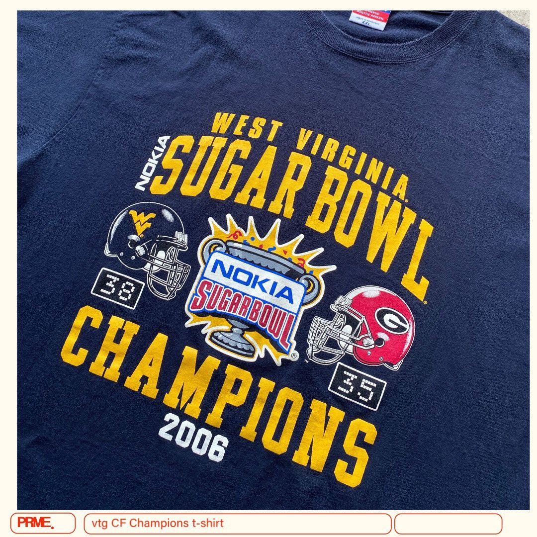 Champion × Vintage vintage 2006 Y2K NOKIA SUGAR BOWL CHAMPIONS Georgia t-shirt Size US XXL / EU 58 / 5 - 6 Thumbnail