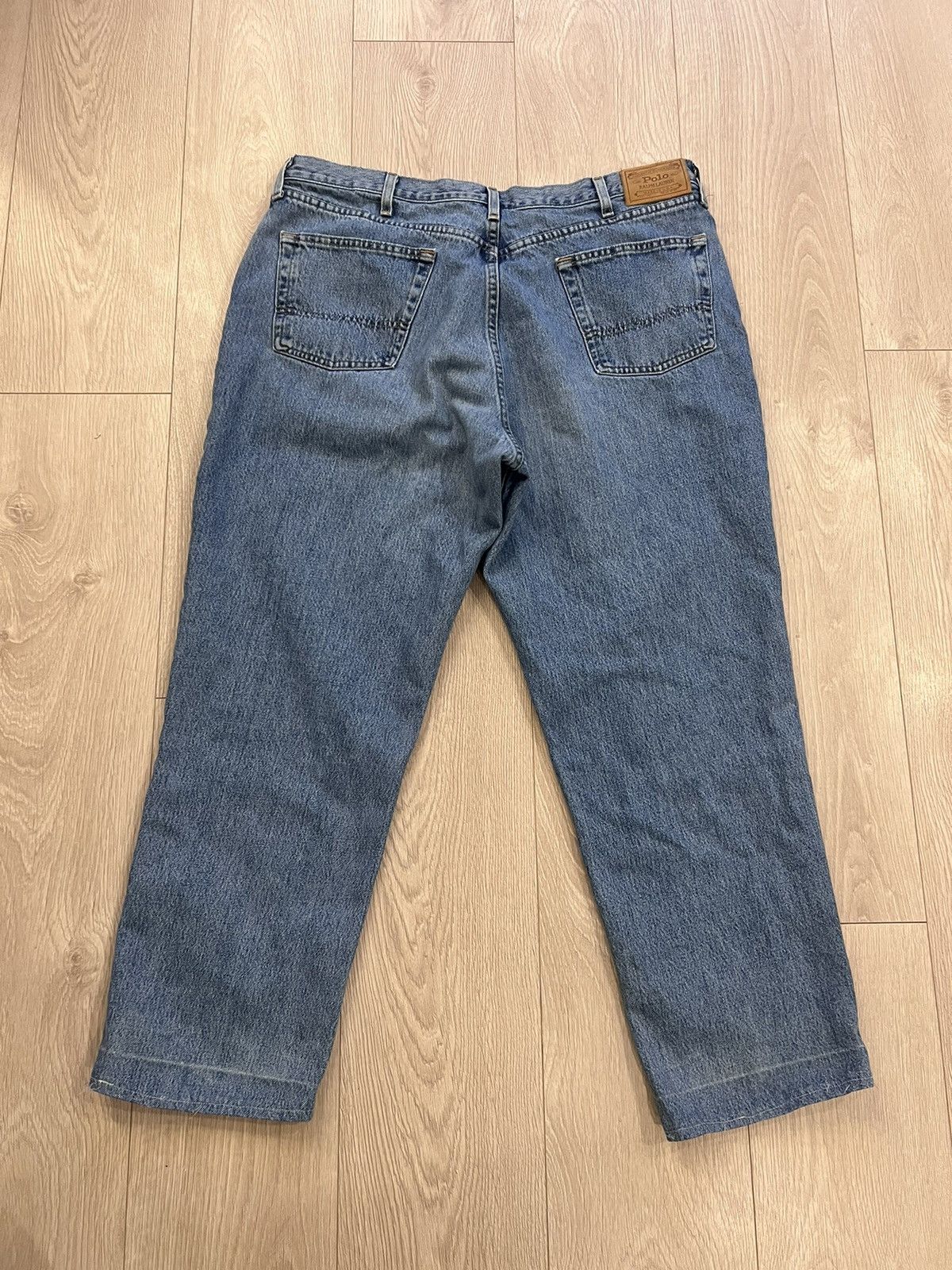 Polo Ralph Lauren × Vintage Vintage 90s Polo Ralph Lauren Denim Pants Made In USA jeans Size US 40 / EU 56 - 4 Thumbnail