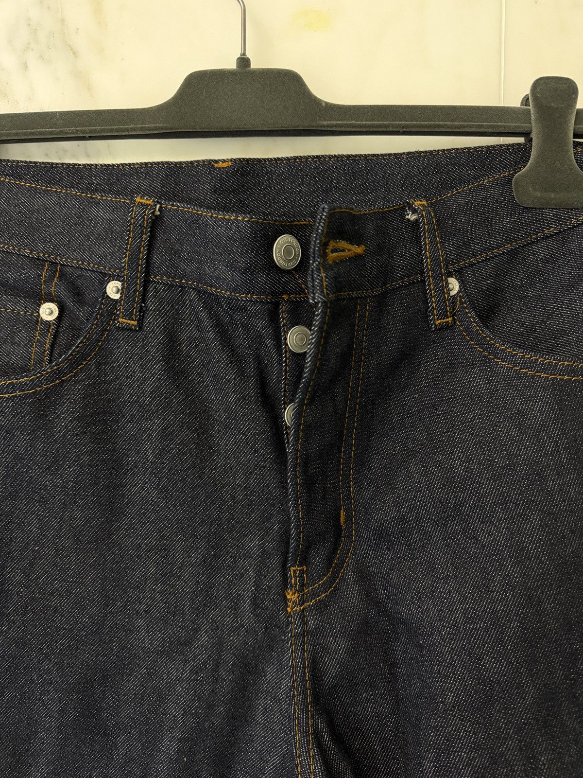 Cos Dark Blue COS Selvedge Denim Jeans Size US 29 - 3 Thumbnail