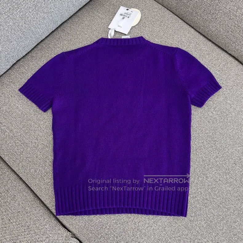 Dior Dior Lucky star letter logo knitted short sleeves Size XXS / US 00 / IT 34 - 2 Thumbnail