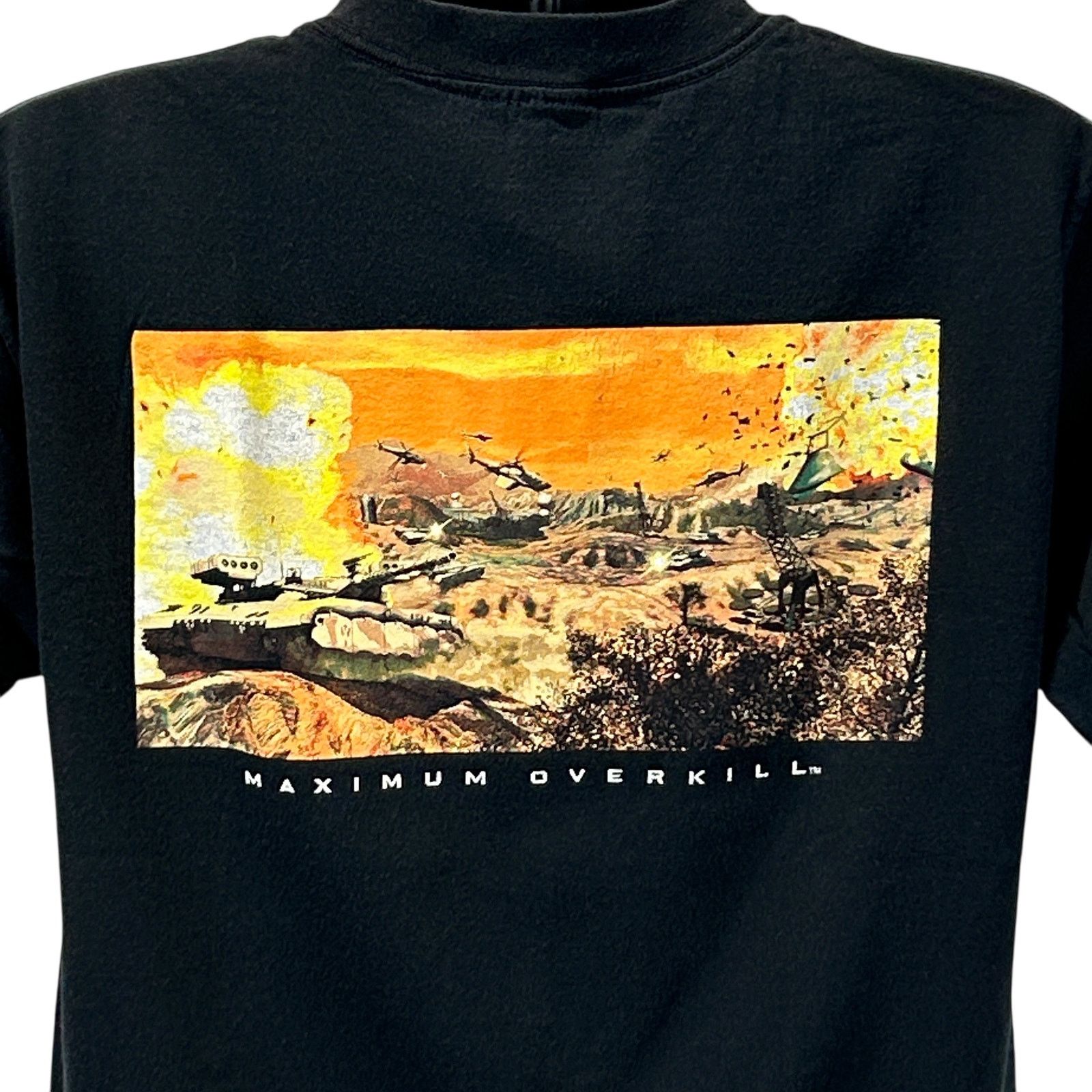 Vintage Vintage 90s Comanche Maximum Overkill T Shirt L Large Size US L / EU 52-54 / 3 - 1 Thumbnail