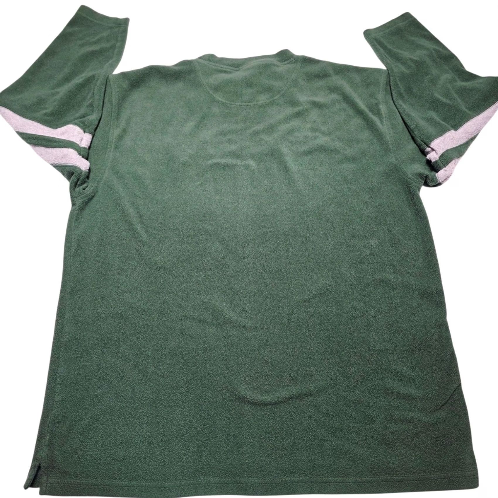 Vintage VINTAGE Michigan State Spartans Fleece Sweatshirt MSU Pro Edge L Green Regular Mens Size US L / EU 52-54 / 3 - 2 Thumbnail