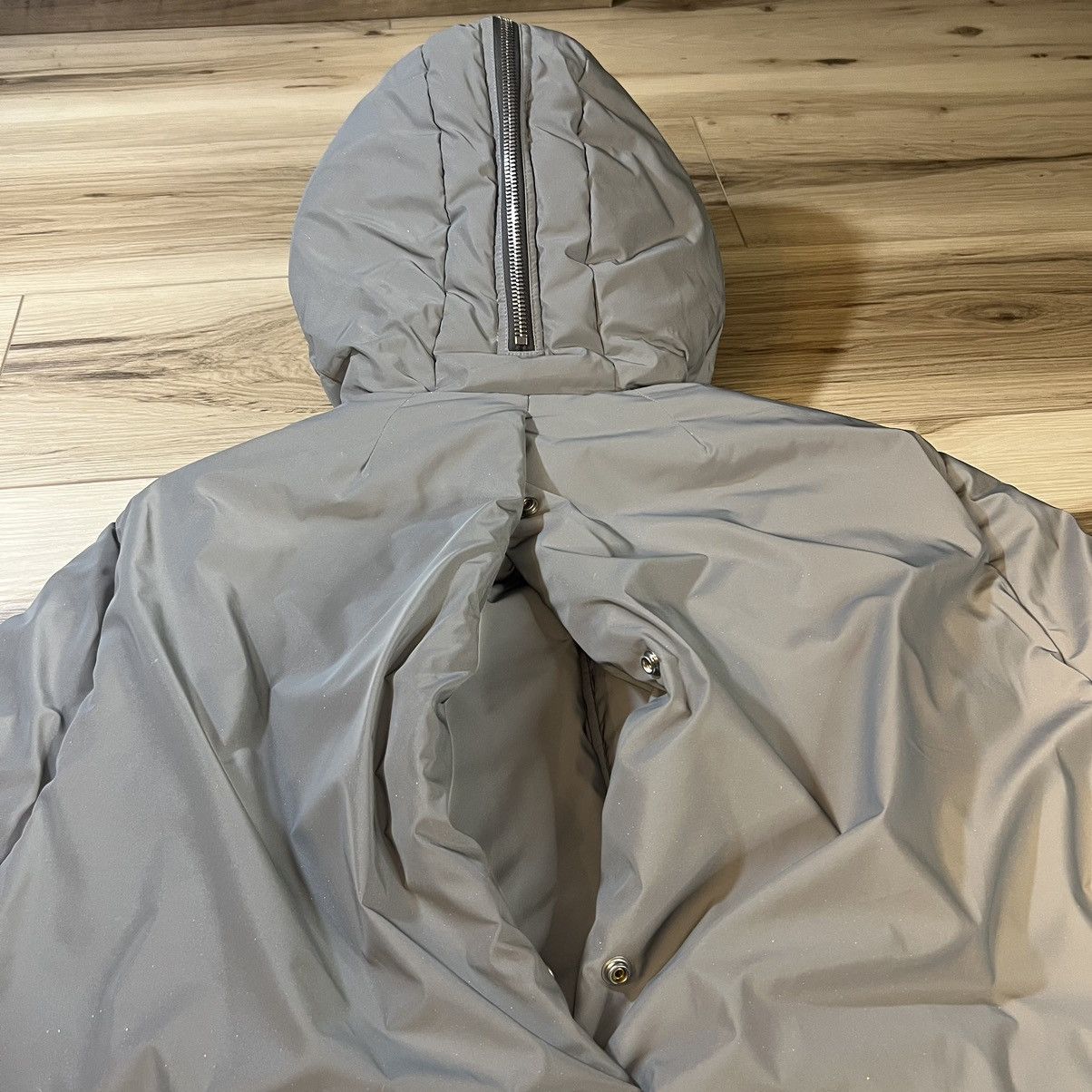Rick Owens FW22 Strobe Reflex Gauntlet Jacket Size US S / EU 44-46 / 1 - 6 Thumbnail