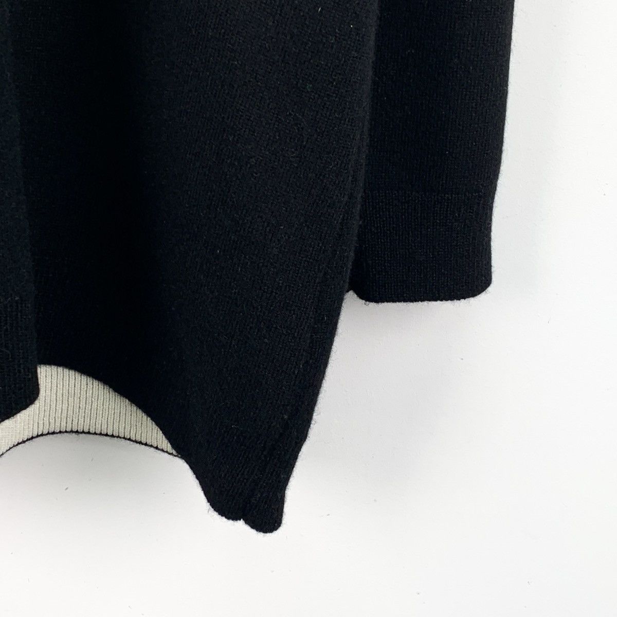 Dior Dior Black Logo Intarsia Cashmere Hooded Sweatshirt K26WX Size XS / US 0-2 / IT 36-38 - 4 Thumbnail