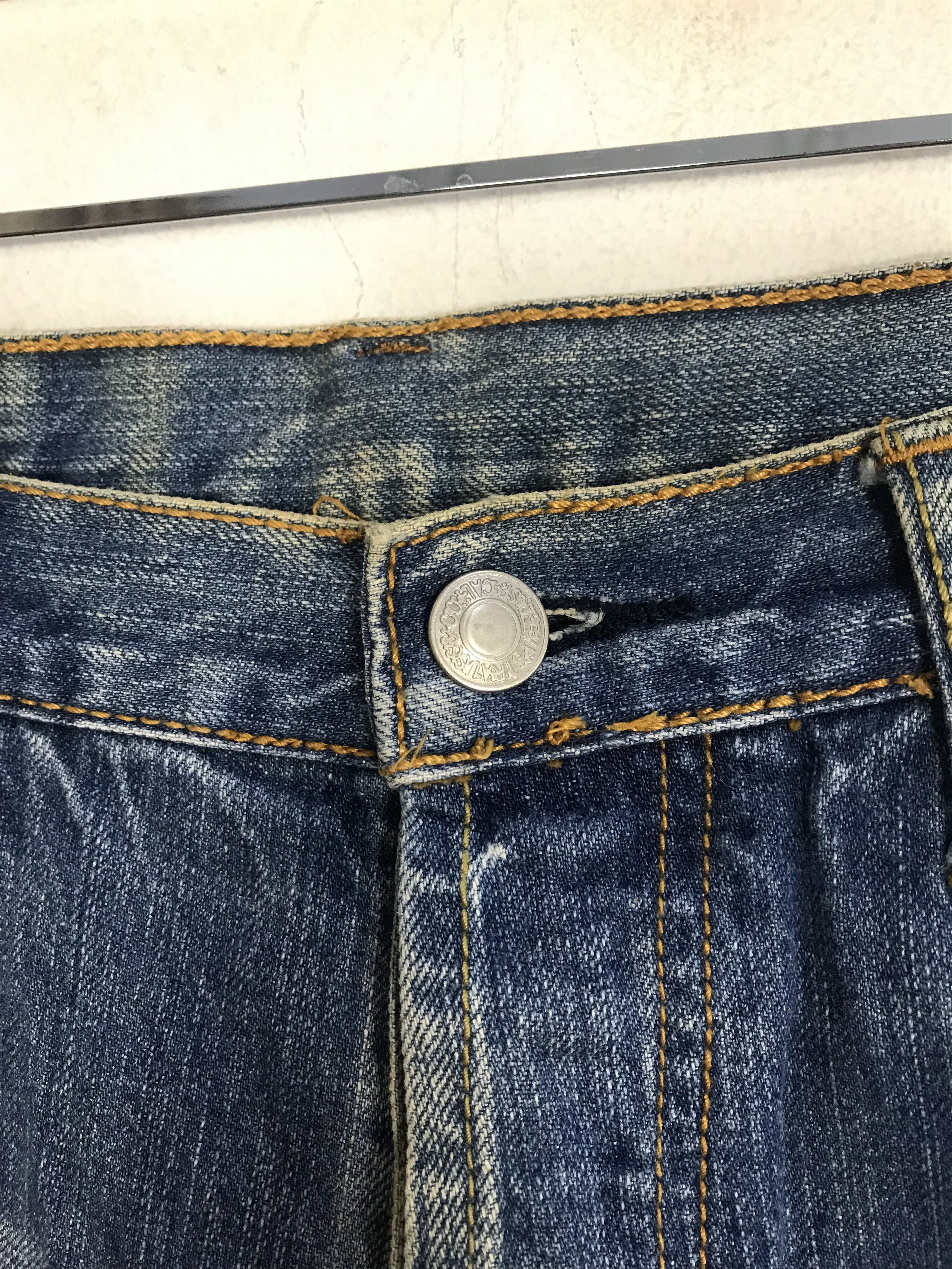 Levi's 90s Levi's Strauss 501 Buttonfly Jeans Denim Pants America Size US 30 / EU 46 - 5 Thumbnail