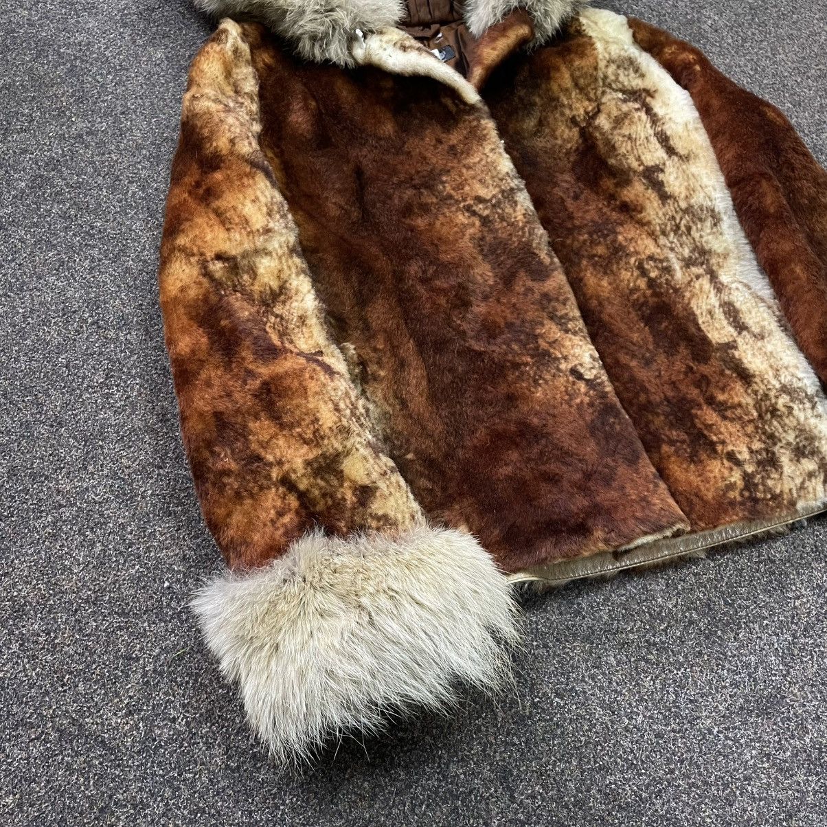 20471120 Vintage Y2K Furry Jacket Mohair Punk Opium BALENCIAGA Style Size M / US 6-8 / IT 42-44 - 2 Thumbnail