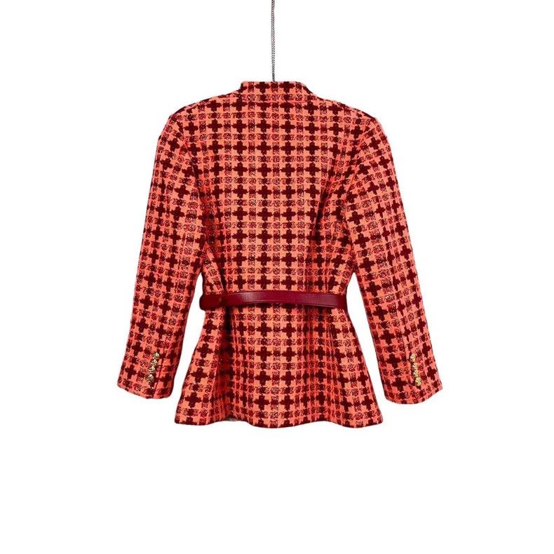 Gucci Gucci Xiaoxiangfeng braided belt jacket Size S / US 4 / IT 40 - 2 Thumbnail