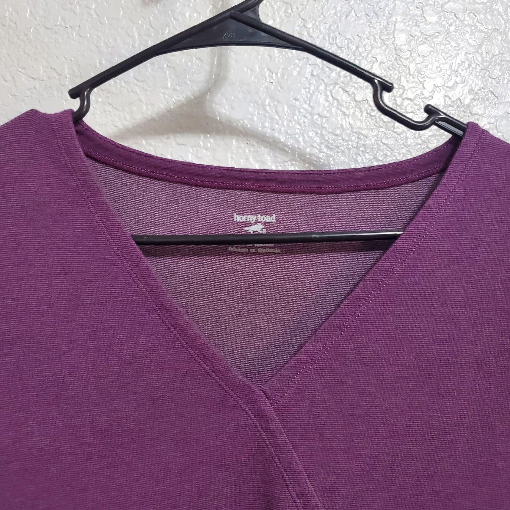 CO Horny Toad & Co Dress Purple M Tomboy Faux Wrap Midi Zip Pocket Gorpcore Dress Ladies Size M / US 6-8 / IT 42-44 - 5 Thumbnail