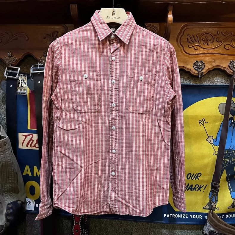 RRL Ralph Lauren RRL Vintage Plaid Button-Up Shirt - dmc Size US S / EU 44-46 / 1 - 1 Thumbnail