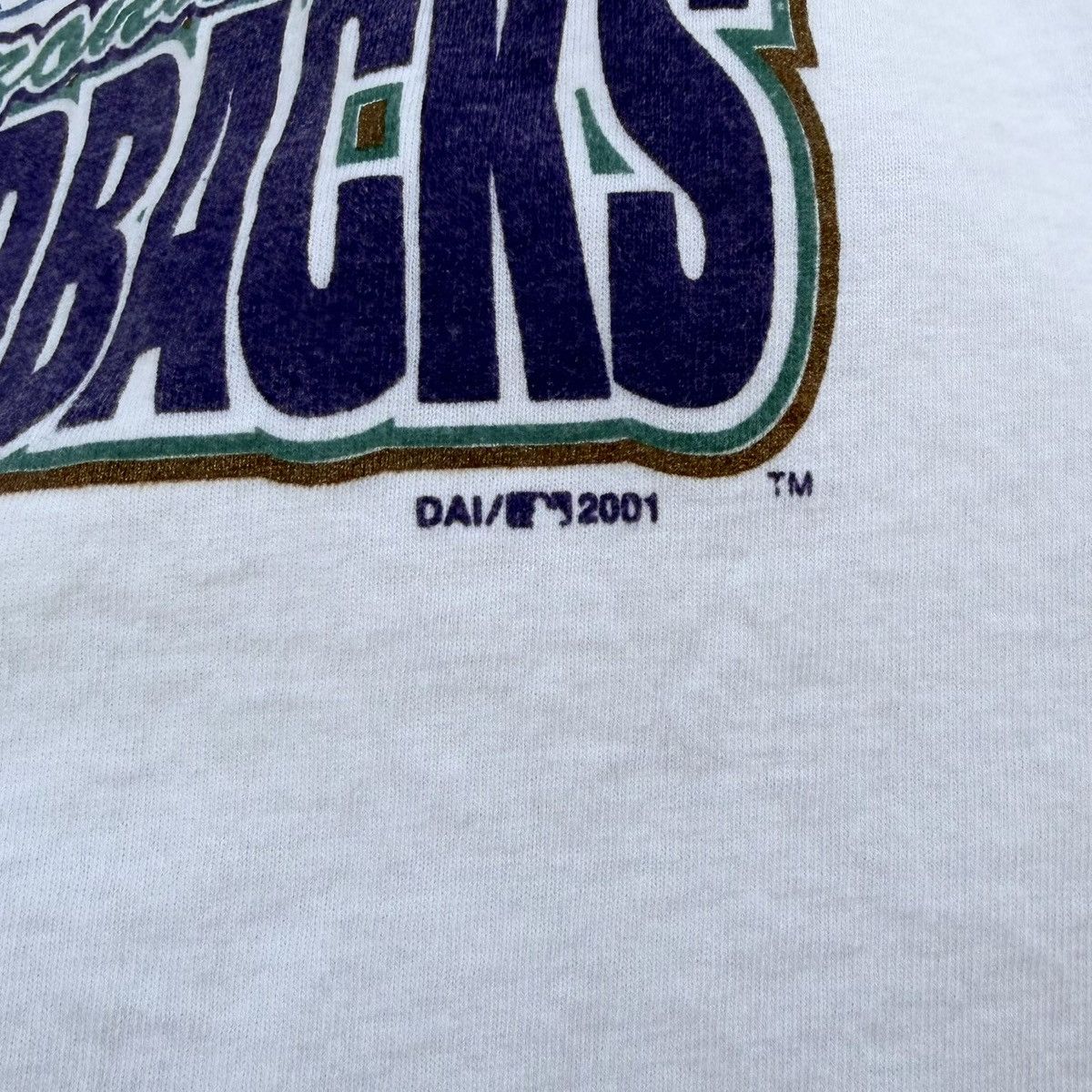 Other Vintage Arizona Diamondbacks 2001 World Series Champs Shirt Size US L / EU 52-54 / 3 - 5 Thumbnail