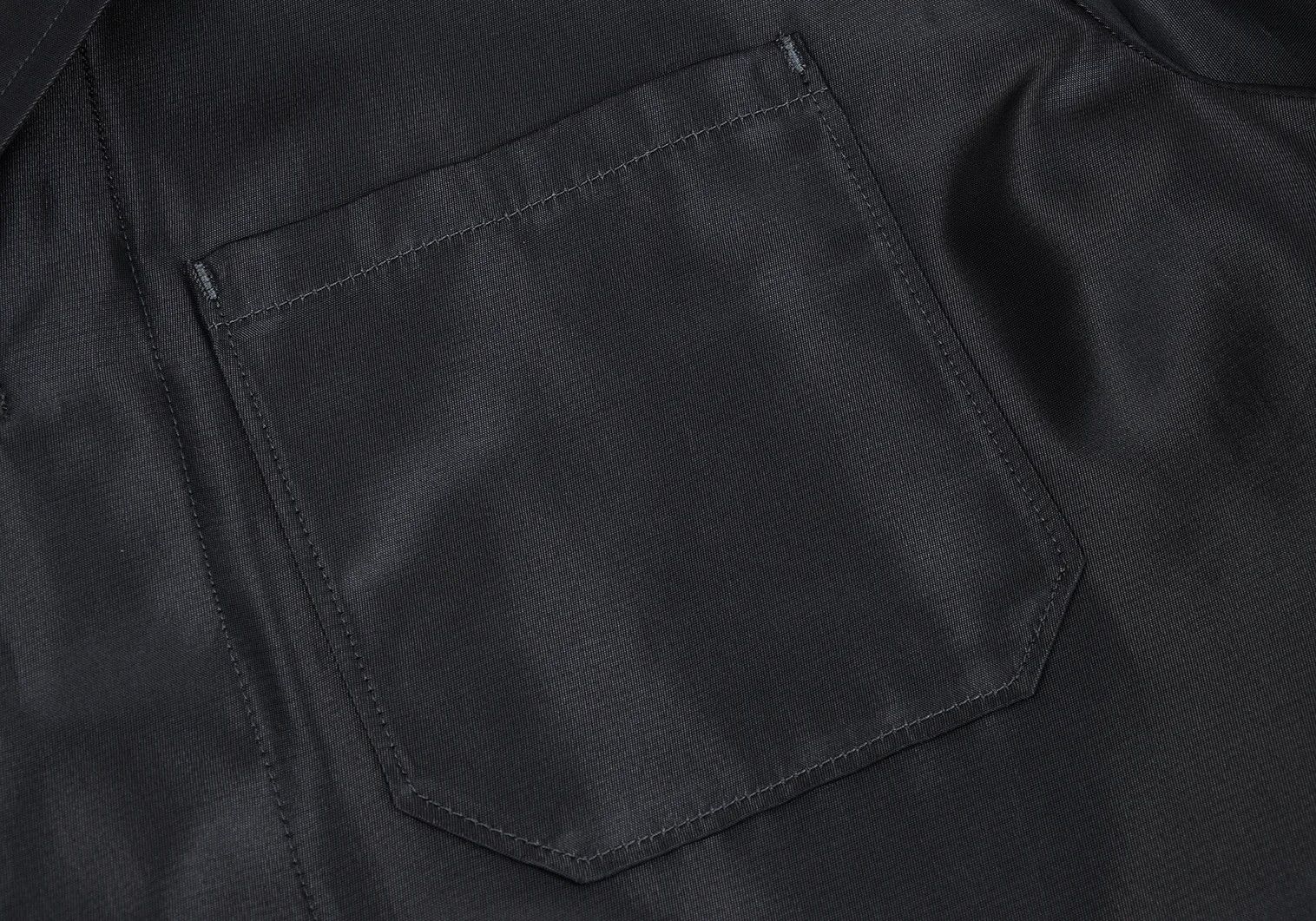 Jean Paul Gaultier Nylon Poly Patch Pocket Coat Black Size L Size US L / EU 52-54 / 3 - 5 Thumbnail