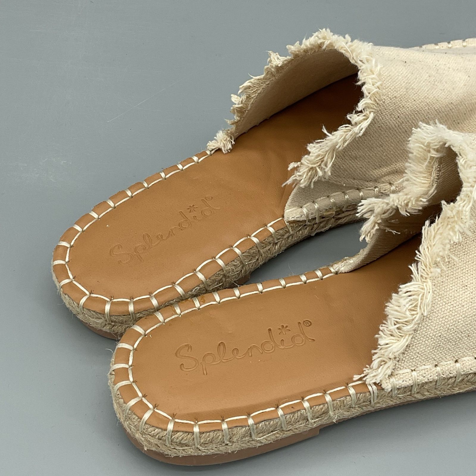 Splendid NEW Splendid Women Jaycee Slip on Mule Sandal Cream Siz 6.5M Size US 6.5 / IT 36.5 - 7 Thumbnail