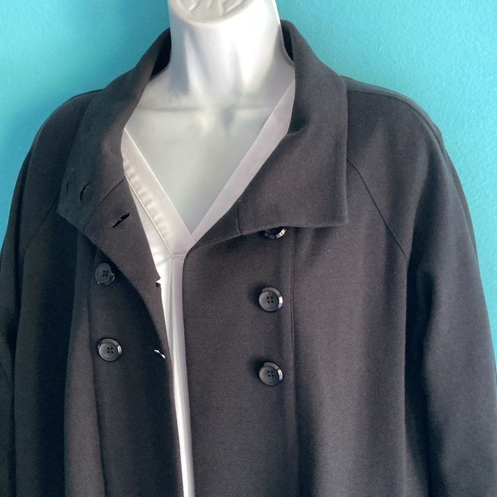 Rachel Comey Comfy USA Size XS Black Cotton Long Jacket Button Front Size S / US 4 / IT 40 - 8 Thumbnail