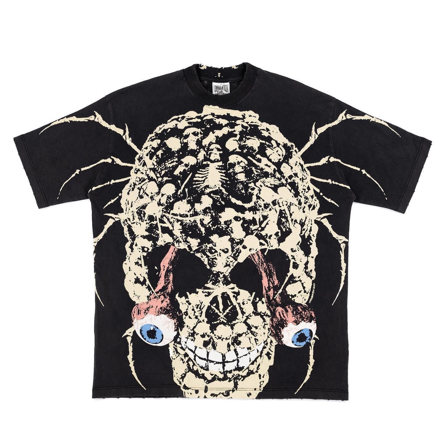 Japanese Brand Skulls Oversized Printed T Shirt Size US S / EU 44-46 / 1 - 1 Thumbnail