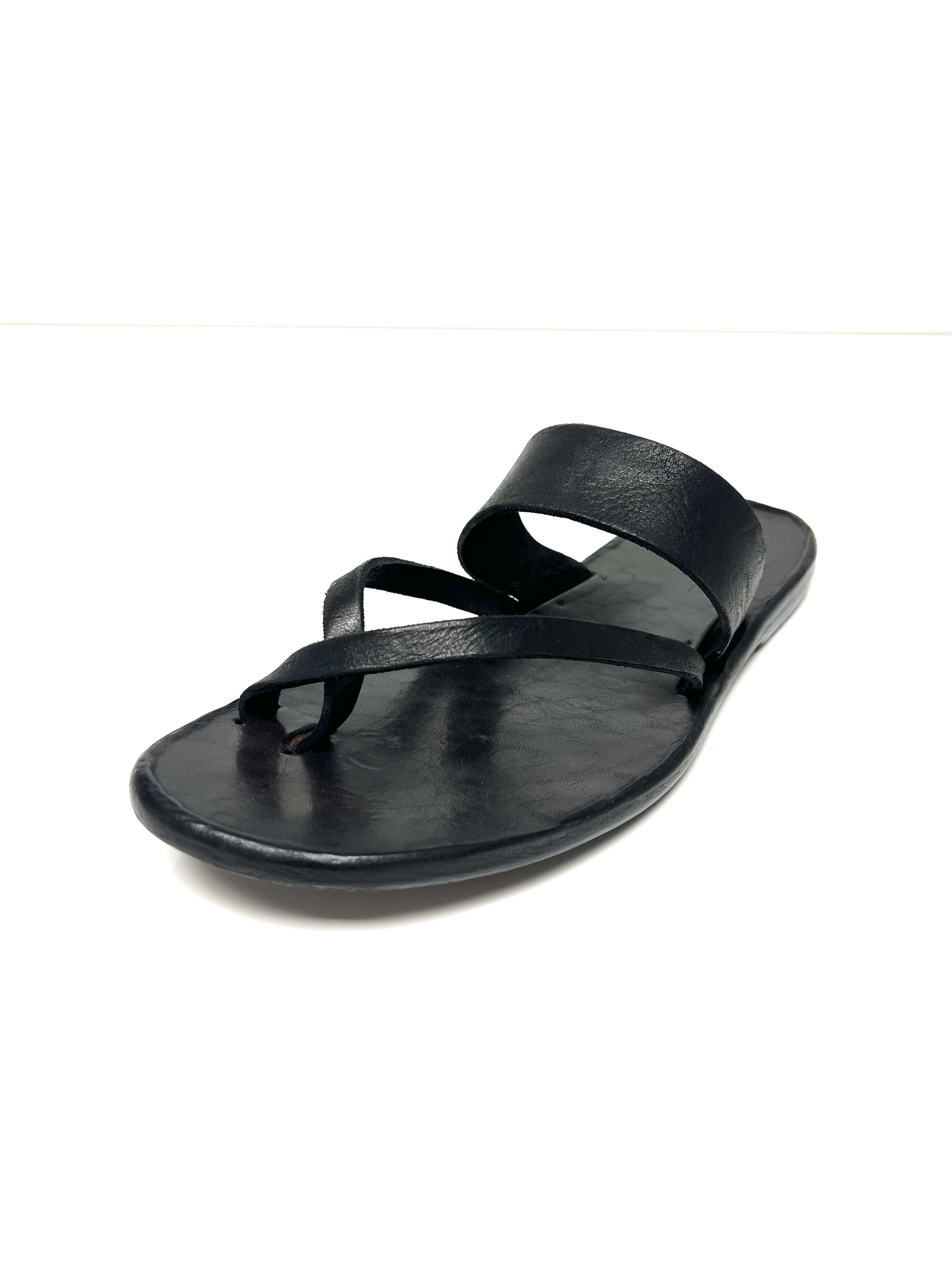 Dimissianos & Miller DIMISSIANOS & MILLER MENS LEATHER SLIDE / SLIP ON SANDALS Size US 12 / EU 45 - 1 Thumbnail