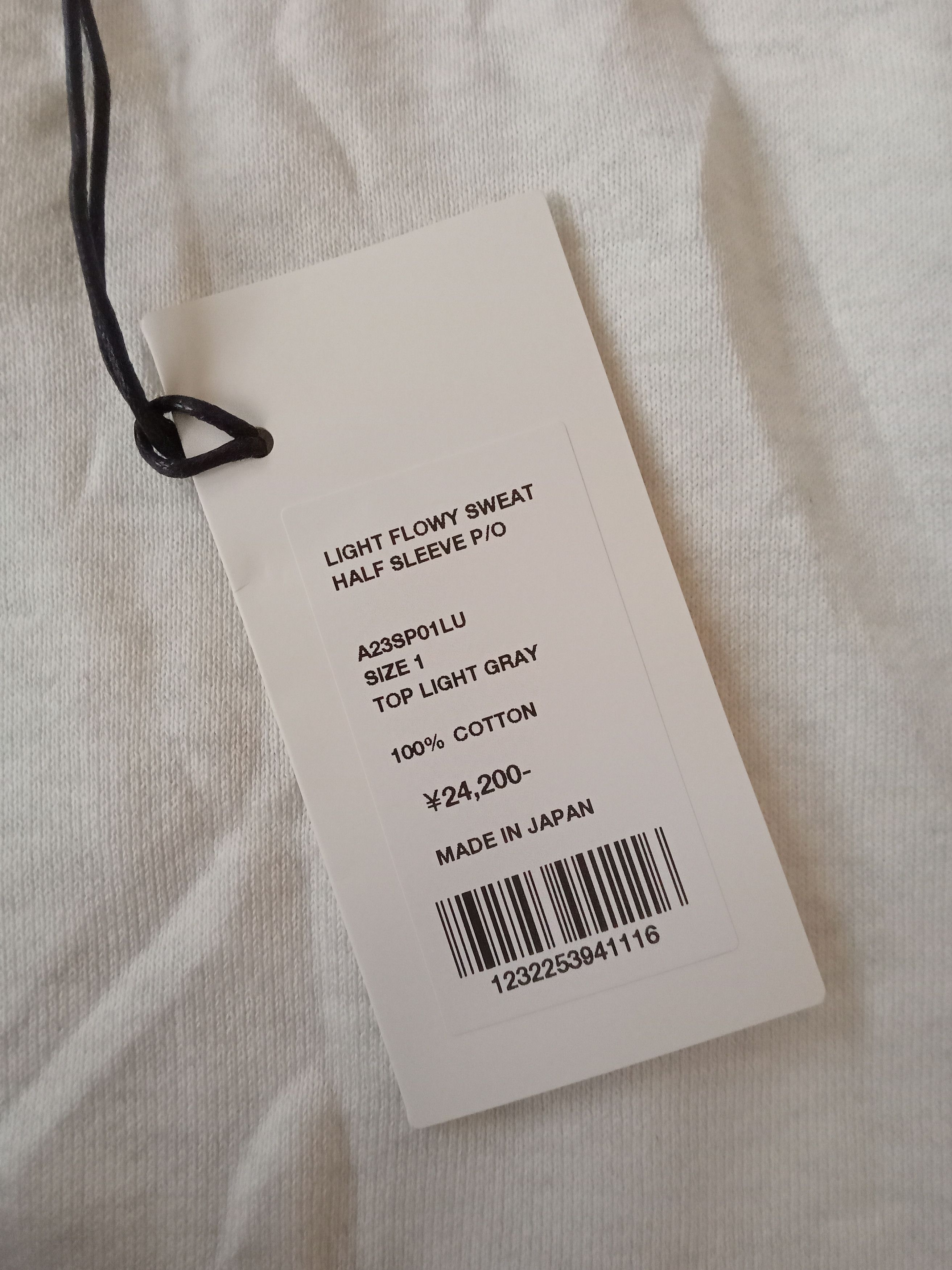 Auralee Auralee Light Flowy Sweatshirt Half Sleeve Size 1 Size S / US 4 / IT 40 - 6 Thumbnail