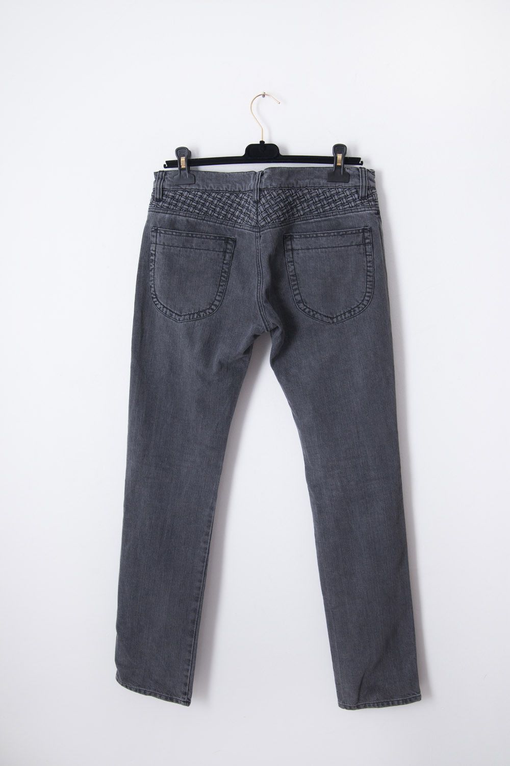 Maison Margiela SS07 grey biker denim jeans Size US 30 / EU 46 - 4 Thumbnail