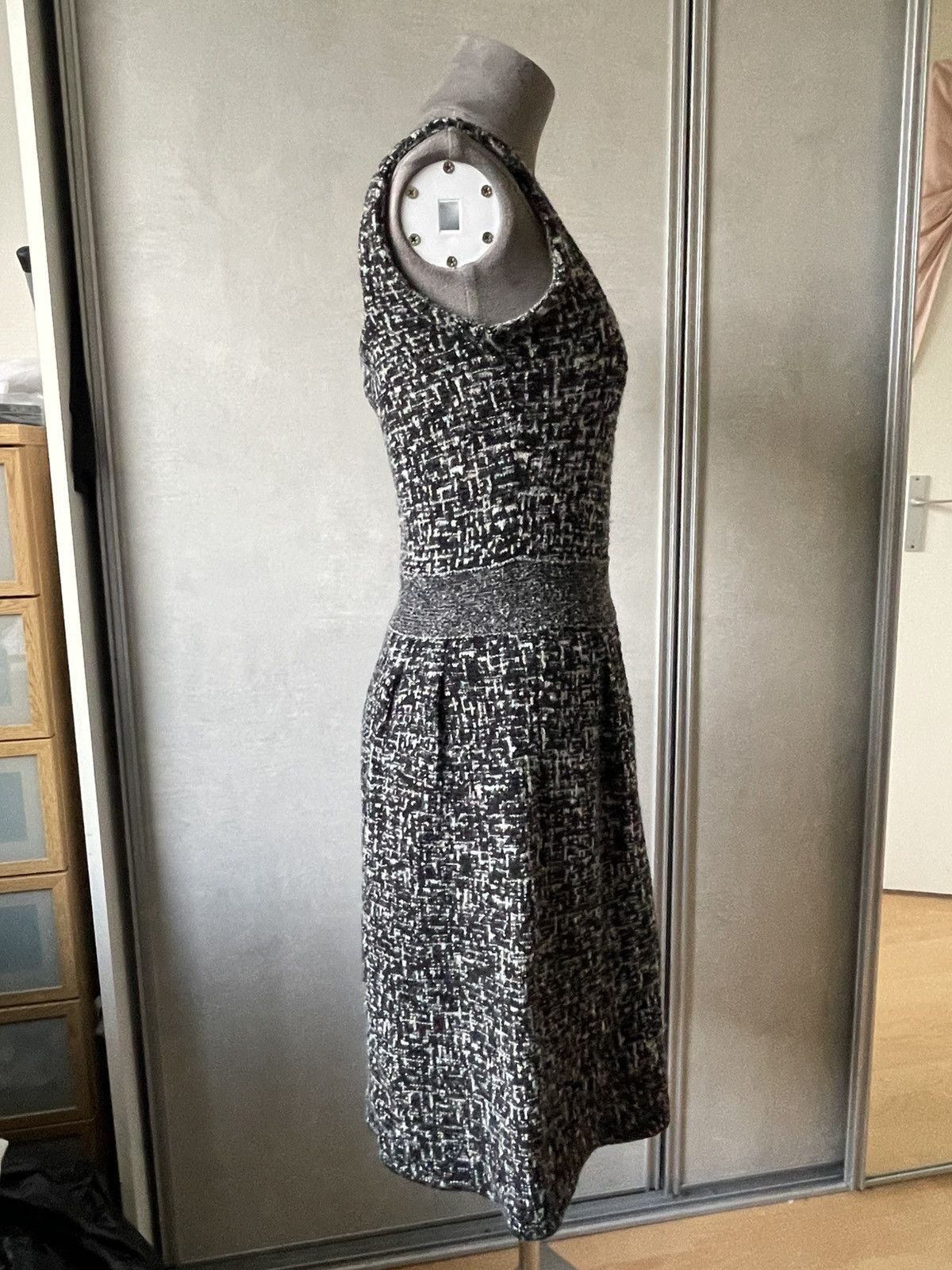Dior CHRISTIAN DIOR DRESS AND VEST COAT TWEED SET Size S / US 4 / IT 40 - 8 Thumbnail