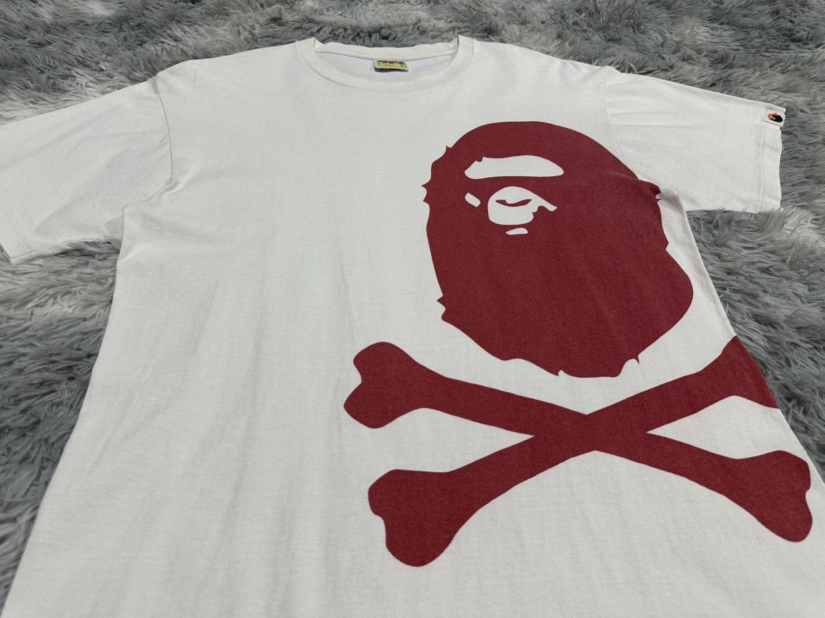 Bape 🔥Bape Shirt Crossbones Pigment Print Size US L / EU 52-54 / 3 - 2 Thumbnail