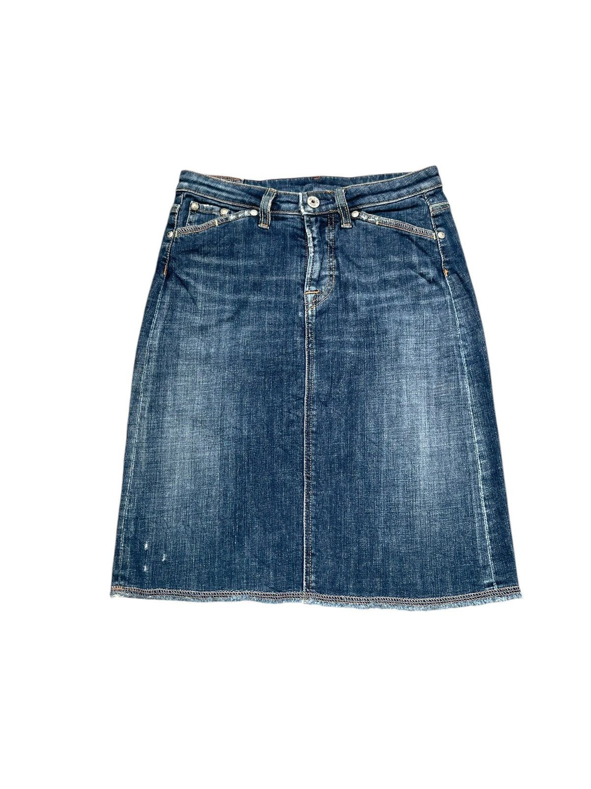 Designer Vintage Marithe Francois Girbaud Le Jean De Size 26" / US 2 / IT 38 - 1 Thumbnail