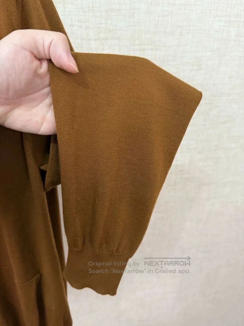 Loro Piana Loro Piana GOK 12 Micron Zip Knit Sweater. Size US L / EU 52-54 / 3 - 8 Thumbnail