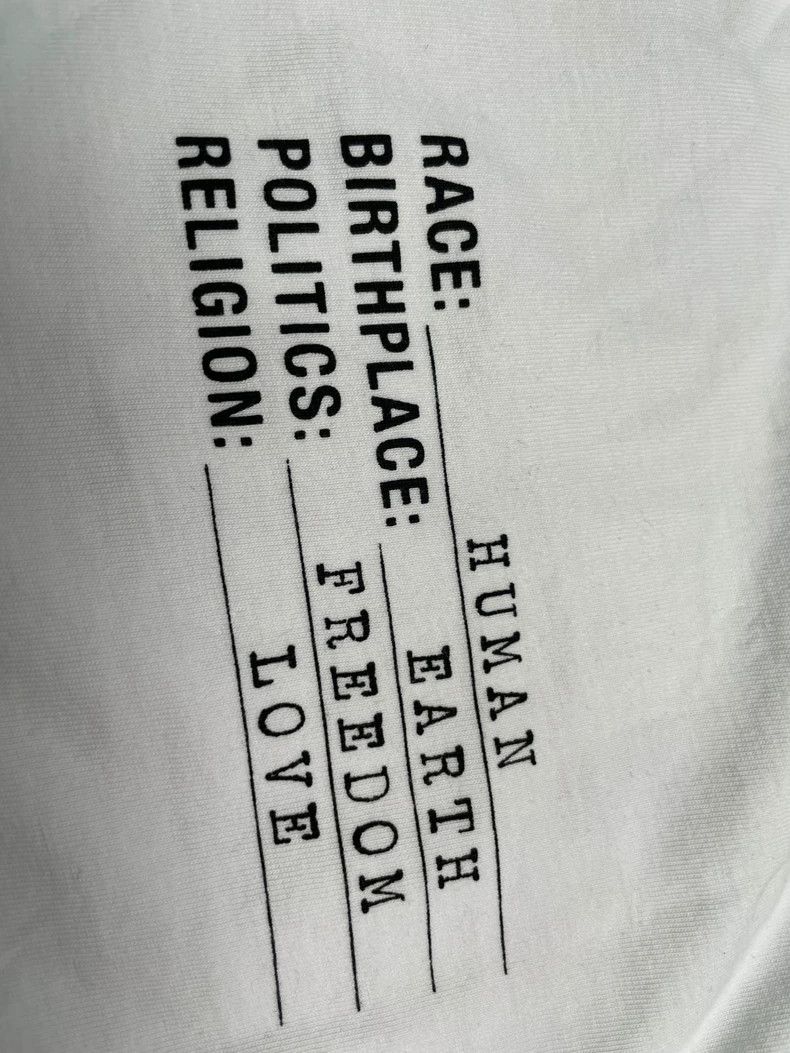 Vetements Vetements Vettemon Birth Certificate Letter Printed 2021AW Size US S / EU 44-46 / 1 - 4 Thumbnail
