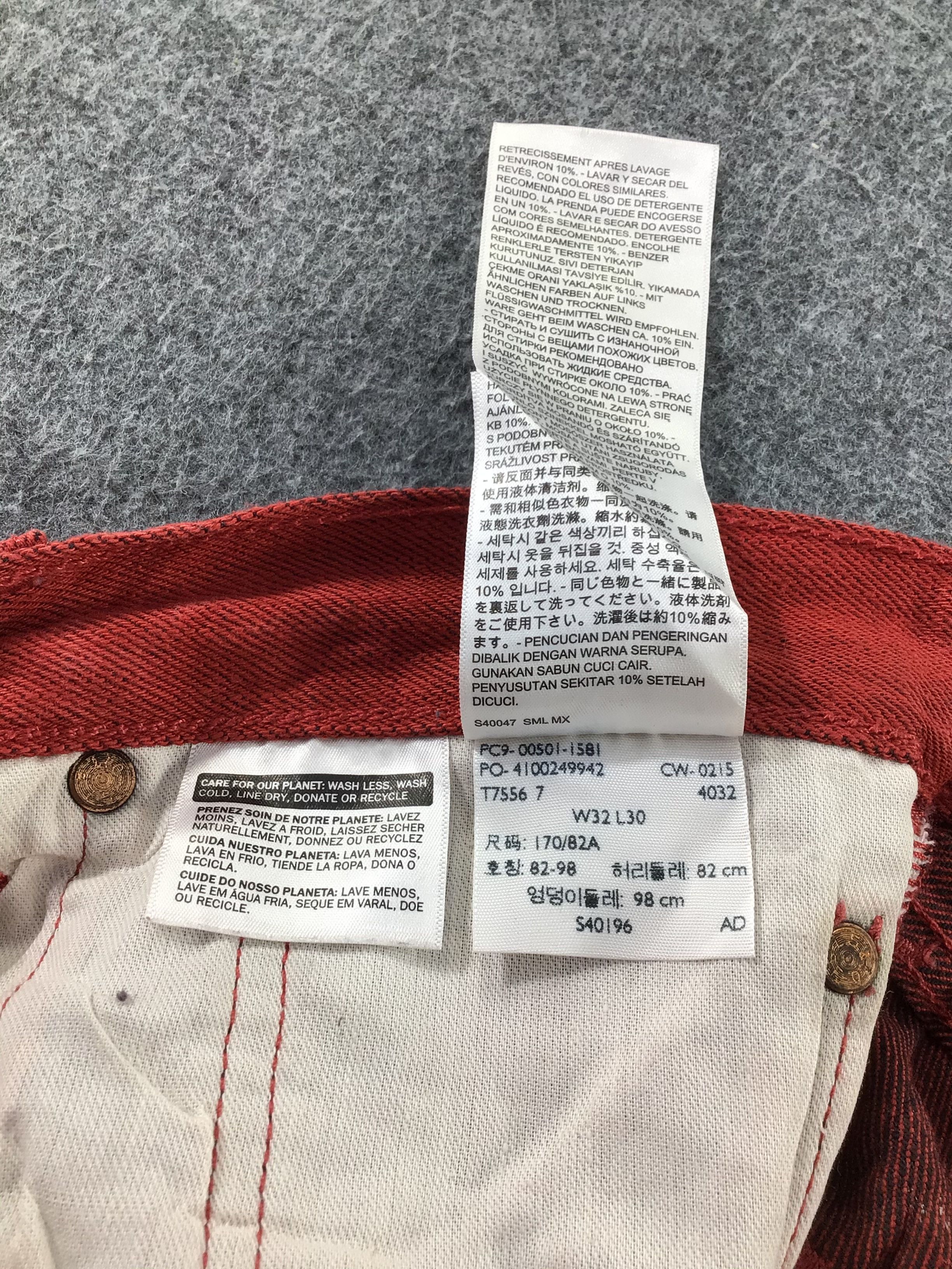 Levi's Vintage Levis 501 Jeans-JM288 Size US 32 / EU 48 - 11 Thumbnail