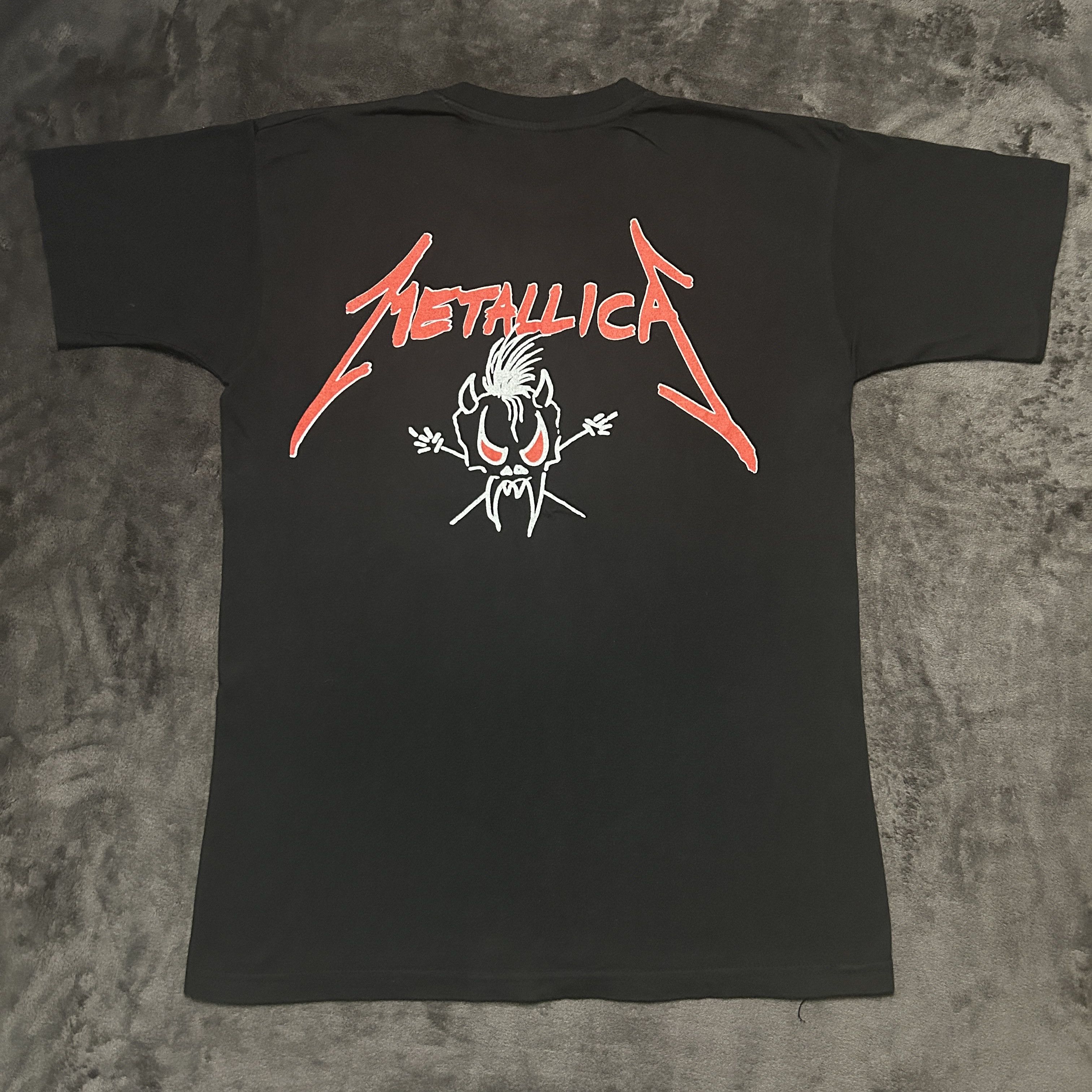 Band Tees Vintage Metallica Devil Skull 2003 Band T-shirt Size US L / EU 52-54 / 3 - 2 Thumbnail