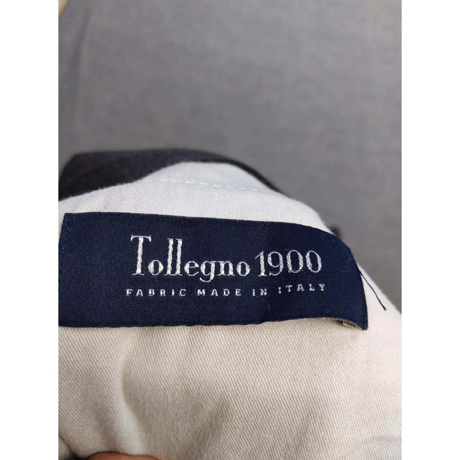 Pronto Uomo Pronto Uomo Couture Pants Mens 38x31 Gray Wool Blend Flat Front Italy Tollegno 1900 Dress Pants Size US 38 / EU 54 - 4 Thumbnail