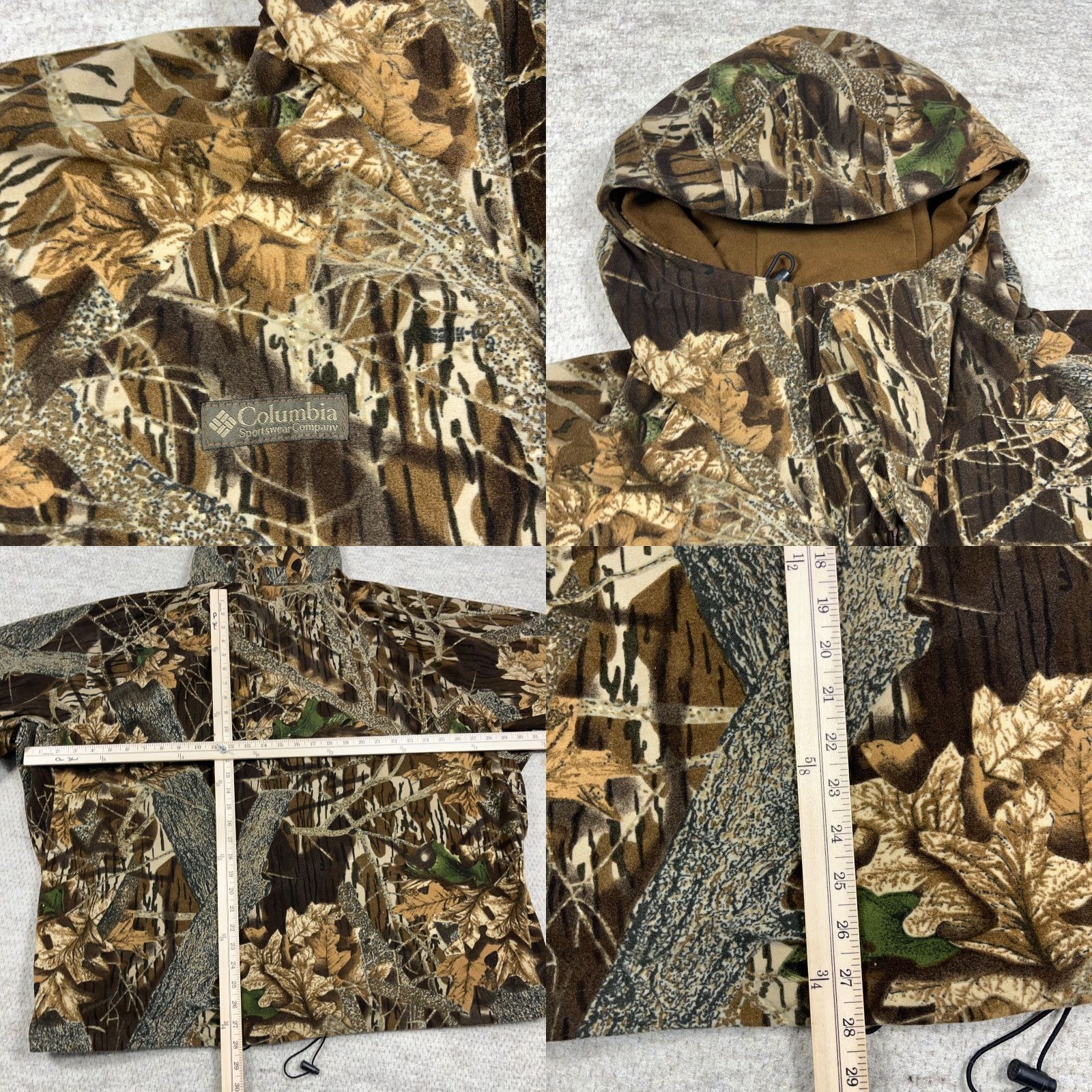 Vintage VINTAGE Columbia Camouflage Jacket Men 2XL Hooded Packable Outdoor Hunting Brown Camo Jacket Mens Size 2XL Size US XXL / EU 58 / 5 - 9 Thumbnail