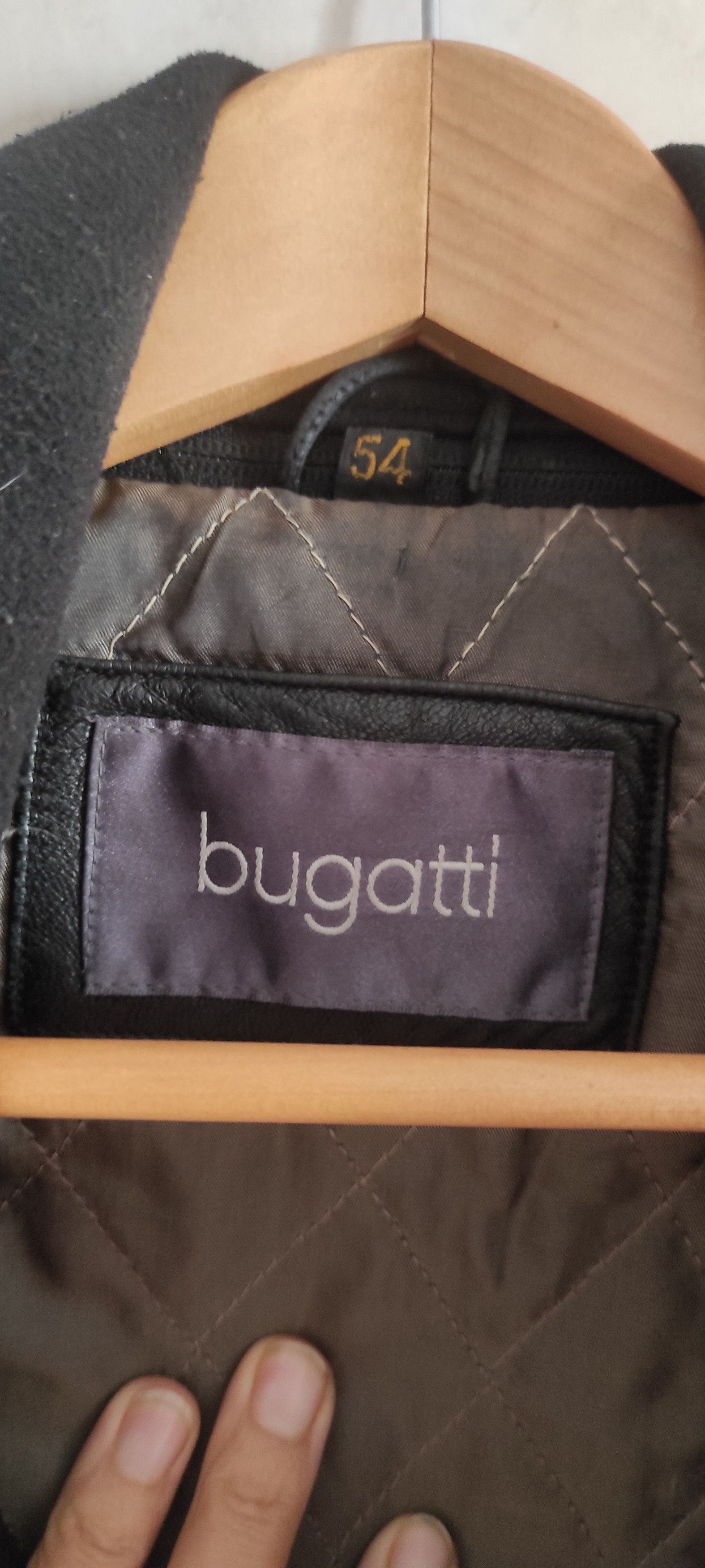 Bugatti × Vintage Mens BUGATTI Lamb Leather Jacket Large Size Vintage SIze 54 Size US L / EU 52-54 / 3 - 16 Thumbnail