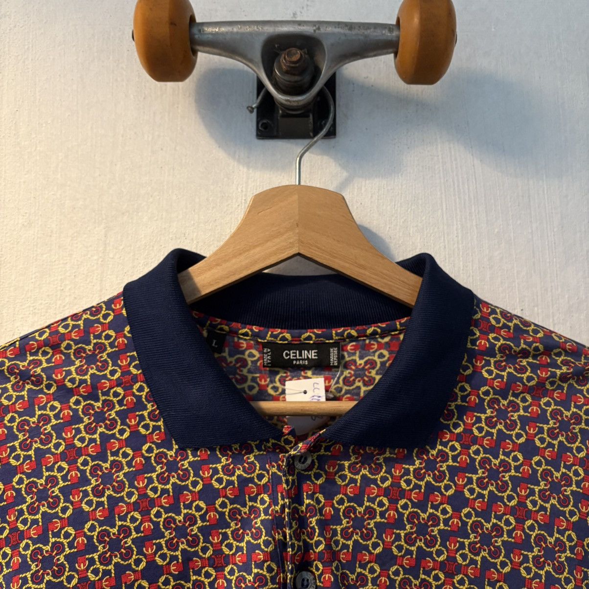 Celine Vintage Celine Polo Size US L / EU 52-54 / 3 - 2 Thumbnail