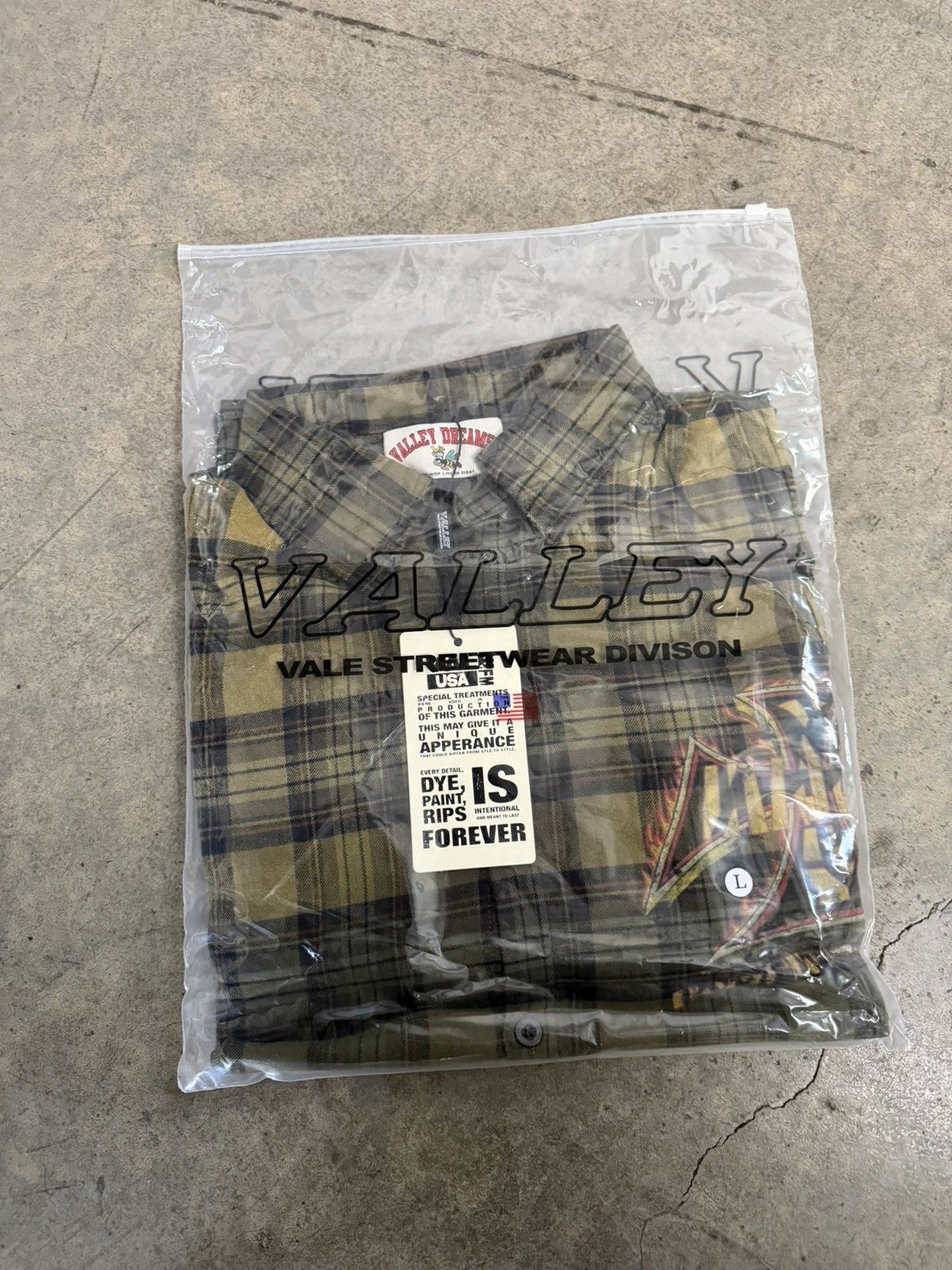 Vale Vale Forever Reborn Chopper Flannel Shirt Size US L / EU 52-54 / 3 - 8 Thumbnail