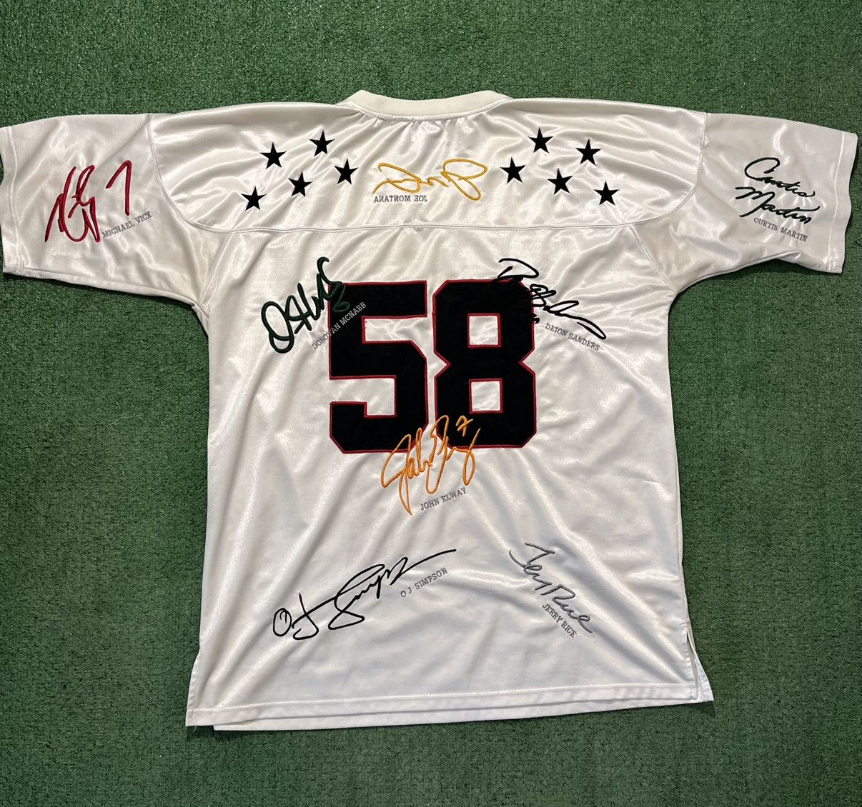 Mvp × NFL × Vintage MVP Pro Bowl Vintage NFL Jersey Size US XL / EU 56 / 4 - 2 Thumbnail