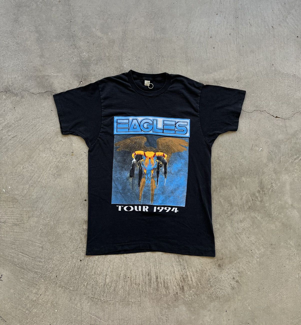 Image of Screen Stars x The Eagles Eagles 1994 Hell Freezes Over Tour in Black, Men's (Size XL)