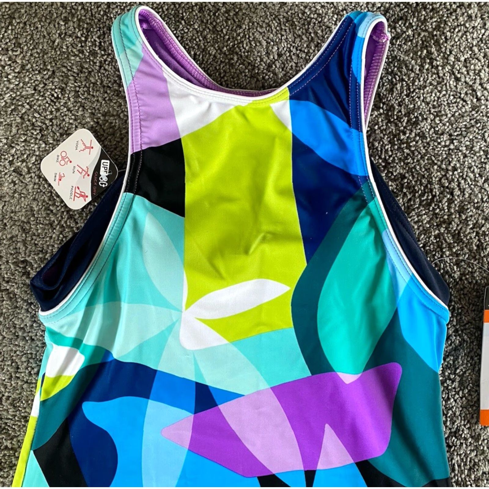 ZeroXposur NWT ZeroXposur Tankini Shirt Women’s XS Multicolor Beach Colorful Sports Sun Smart Pipeline Tankini Shirt Womens XS (6) MSRP 2 Size XS / US 0-2 / IT 36-38 - 6 Thumbnail