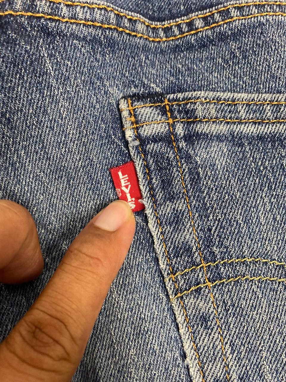 Levi's levis 511 premium big E distressed denim Size US 33 - 5 Thumbnail