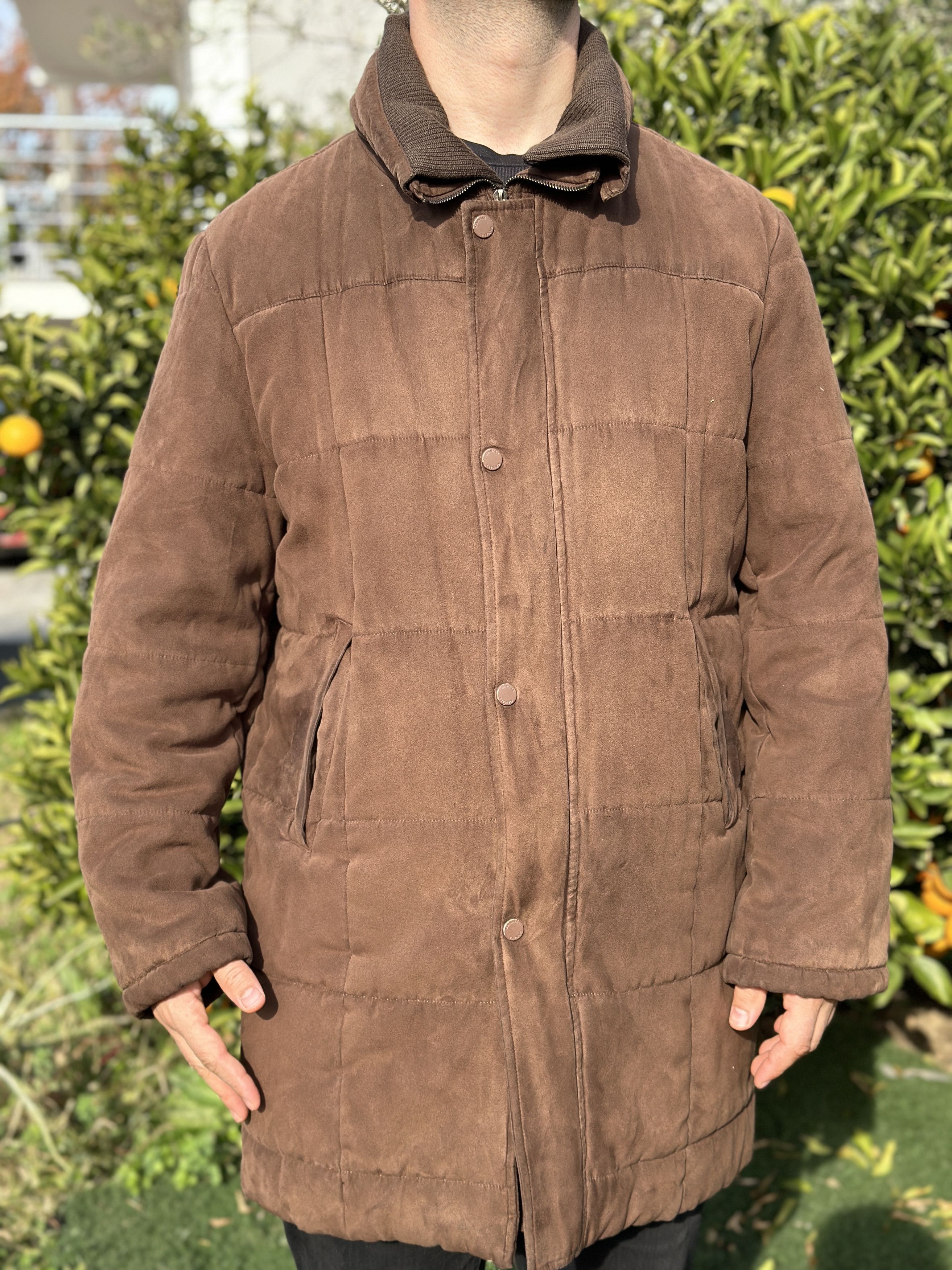 Canali Canali Sportswear Suede Rain Wind Tech Weatherproof Size 52 Size US L / EU 52-54 / 3 - 1 Thumbnail
